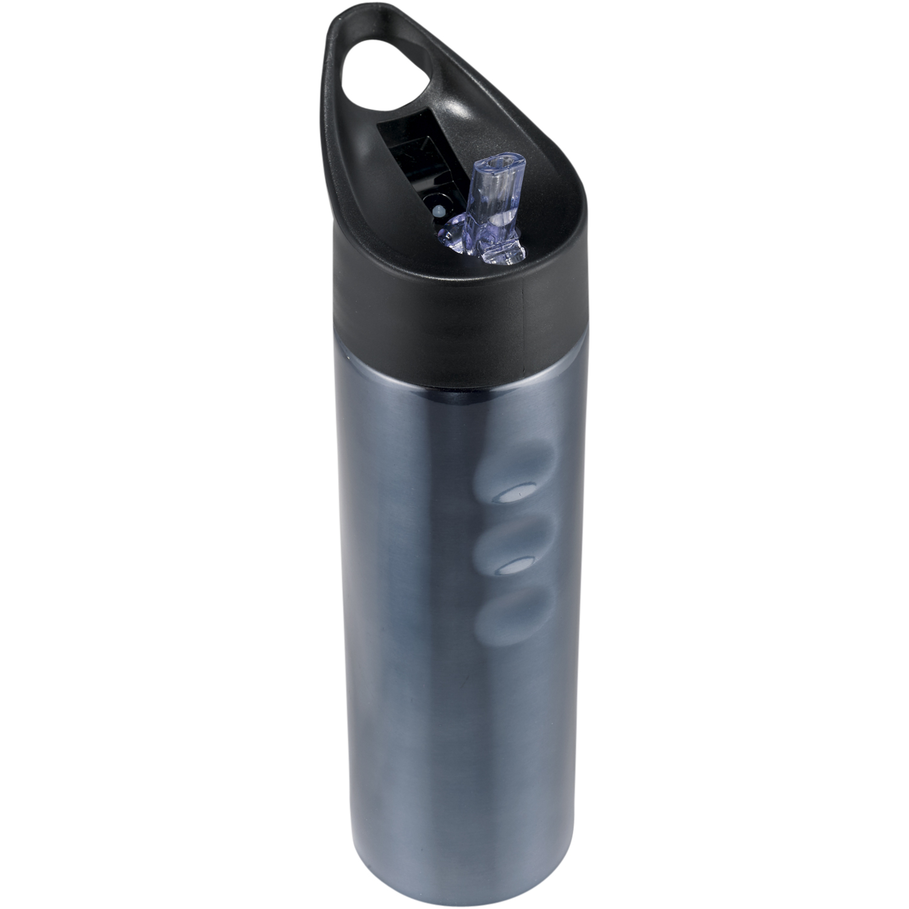 bb trading werbeartikel ag - Sportflasche aus Edelstahl 0,75 l mit seitlichen Finger-Griffmulden