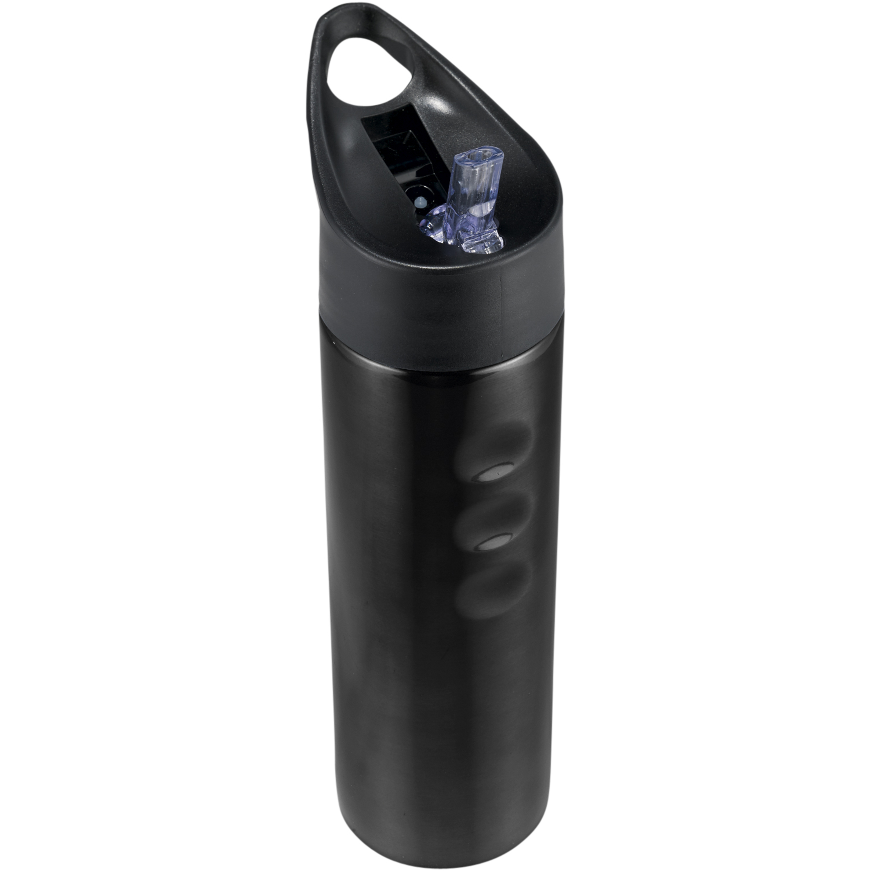bb trading werbeartikel ag - Stainless steel sports bottle 0.75 l with recessed finger grips on the sides
