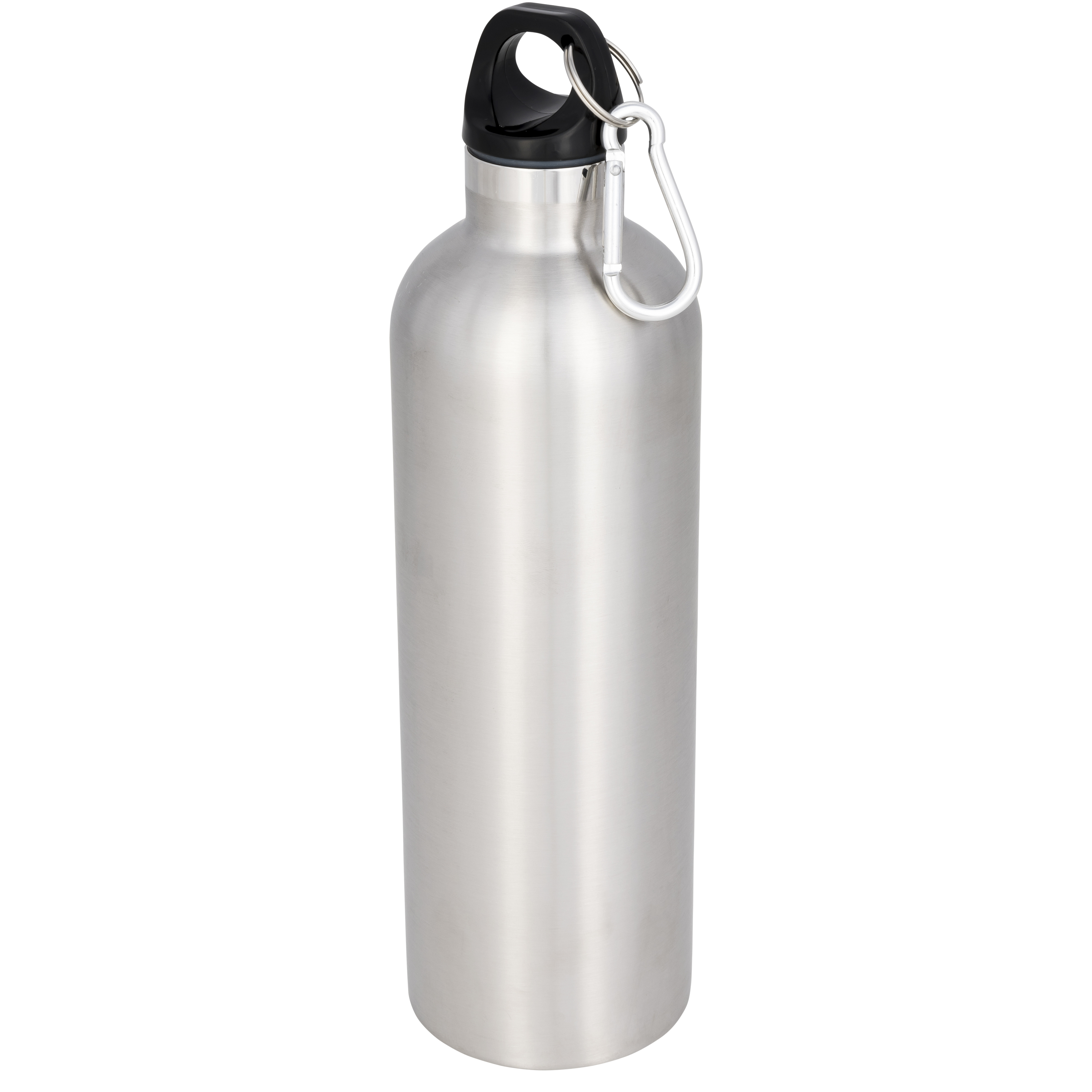 bb trading werbeartikel ag - Isolierflasche aus Edelstahl 0,53 l mit Karabinerhaken