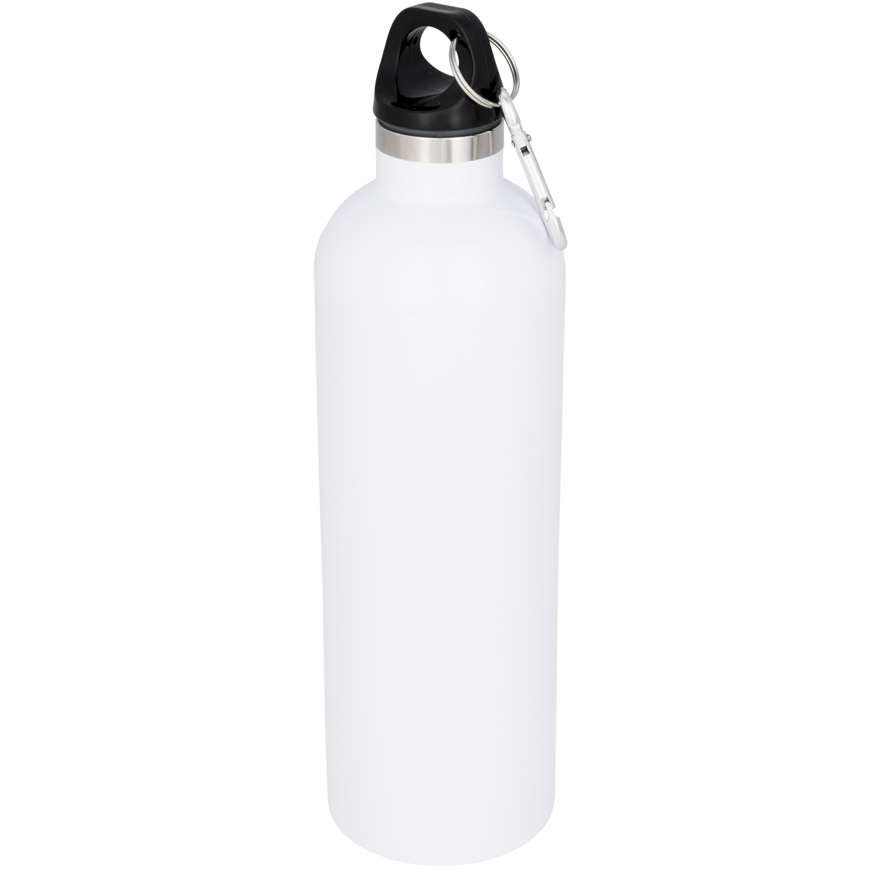 bb trading werbeartikel ag - Isolierflasche aus Edelstahl 0,53 l mit Karabinerhaken