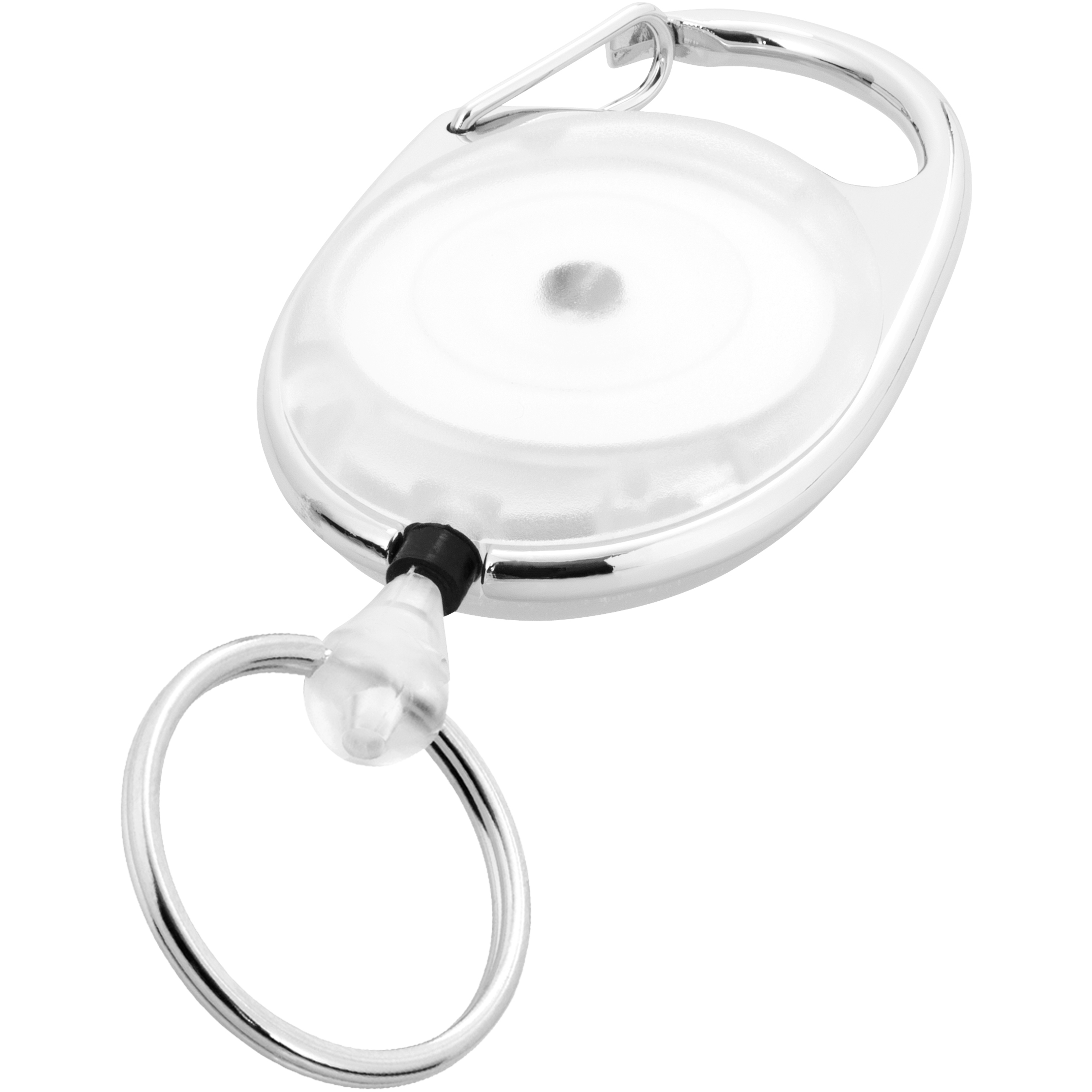 bb trading werbeartikel ag - Schlüsselkette aus Kunststoff mit Rollerclip 60 cm Kordel