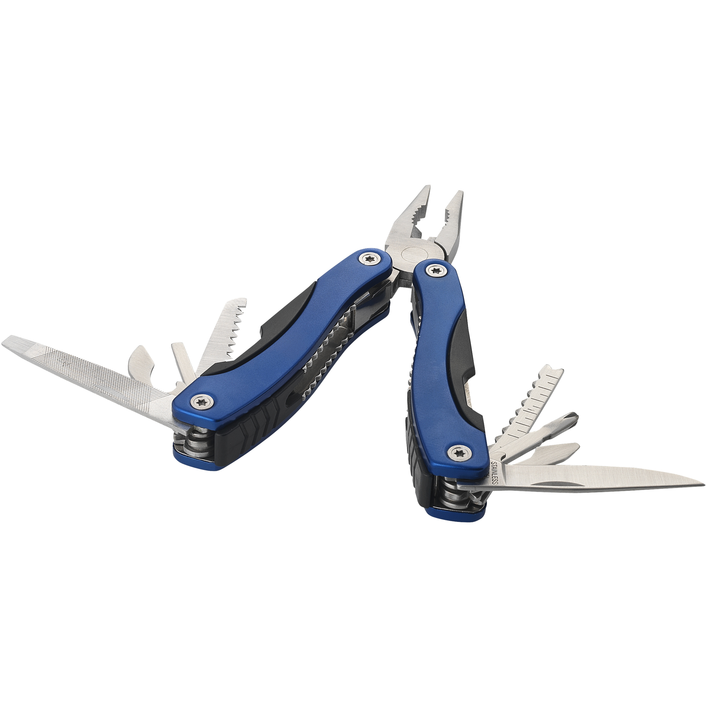 bb trading werbeartikel ag - Multitool made of aluminum with 11 functions in a case
