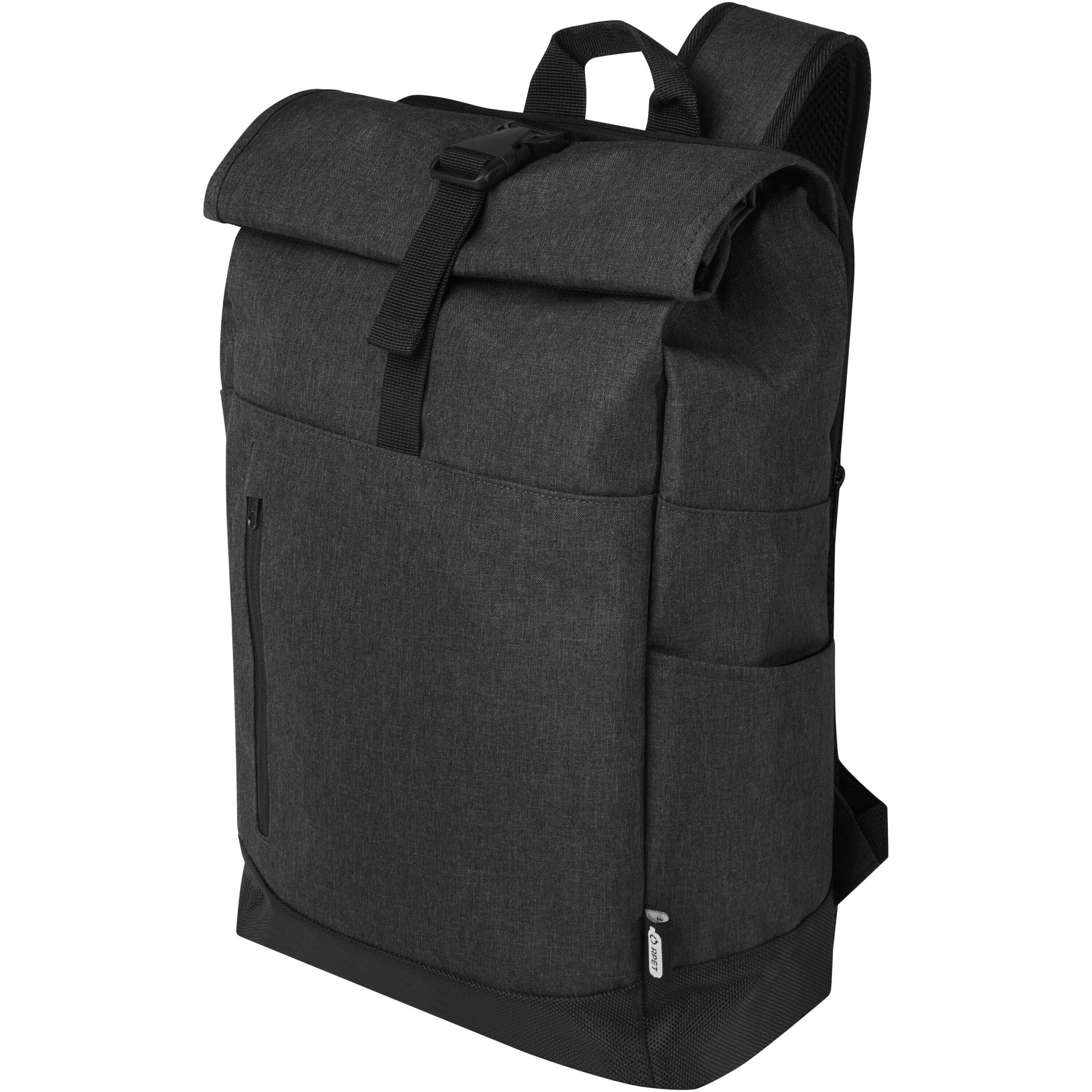 bb trading werbeartikel ag - Sac à dos Rolltop en polyester 300D 12 l pour appareils jusqu'à 15,6 pouces