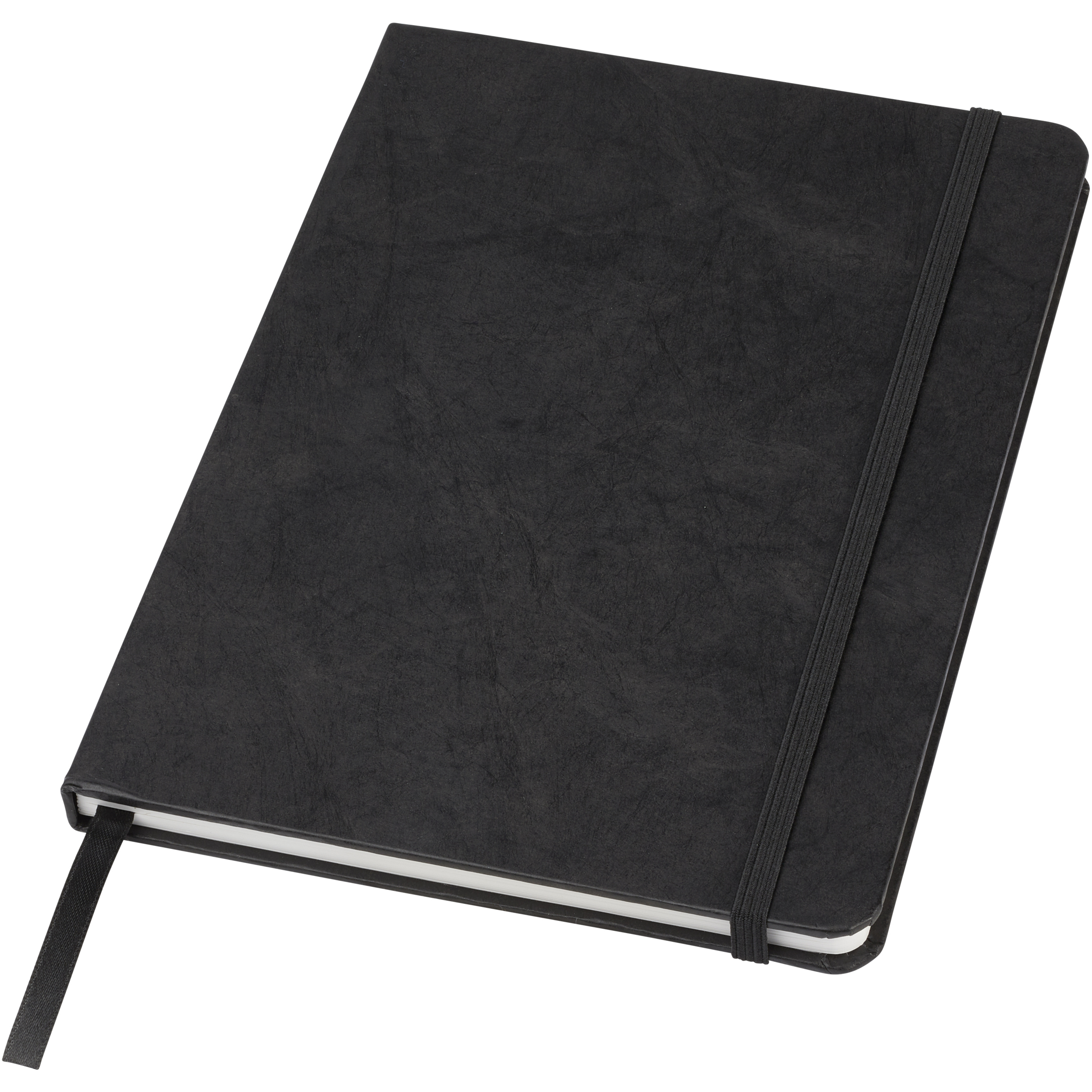 bb trading werbeartikel ag - Carnet de notes A5 couverture rigide Tyvek®/papier pierre 120 pages lignées