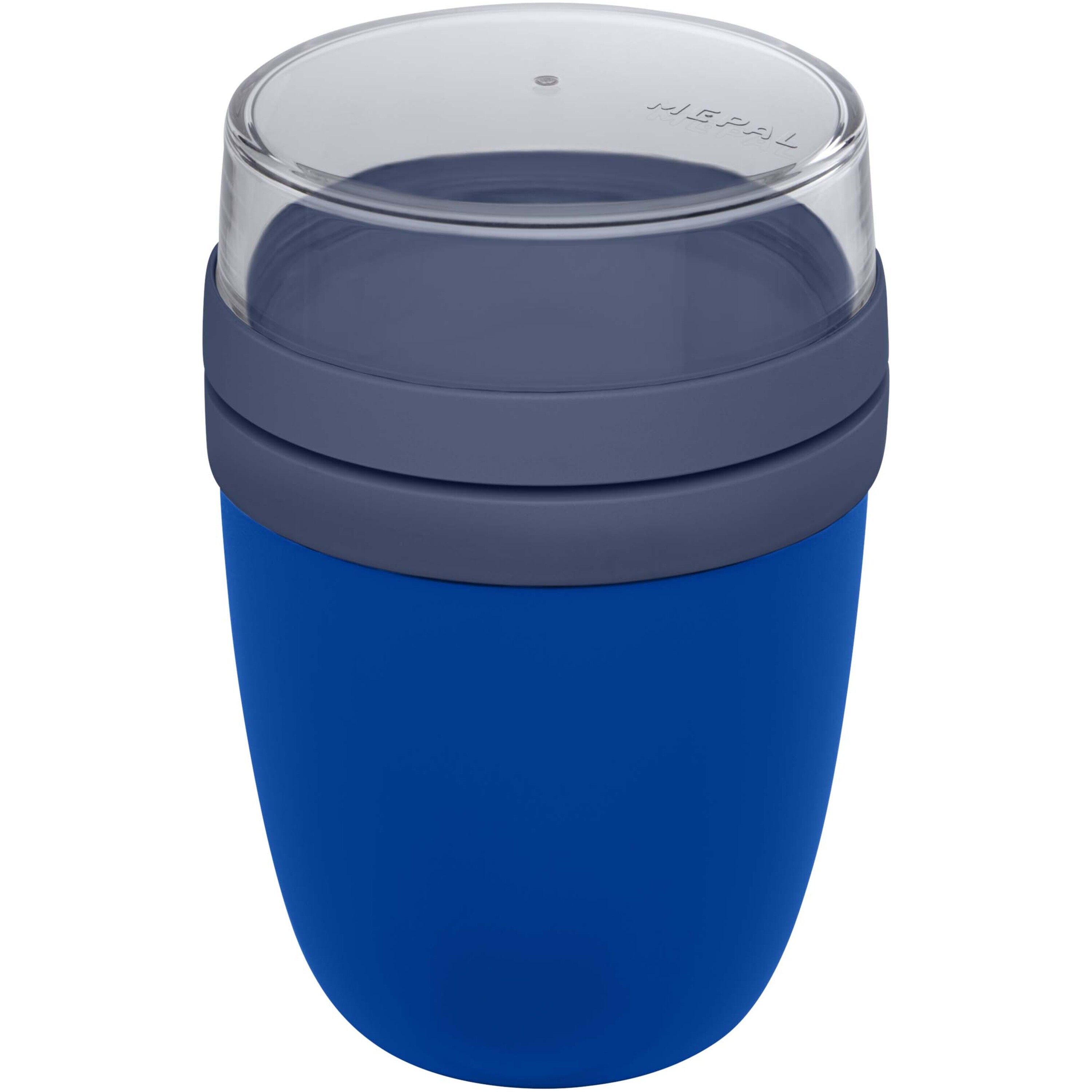 bb trading werbeartikel ag - Mepal Lunchpot Ellipse 500ml made of plastic with 2 containers