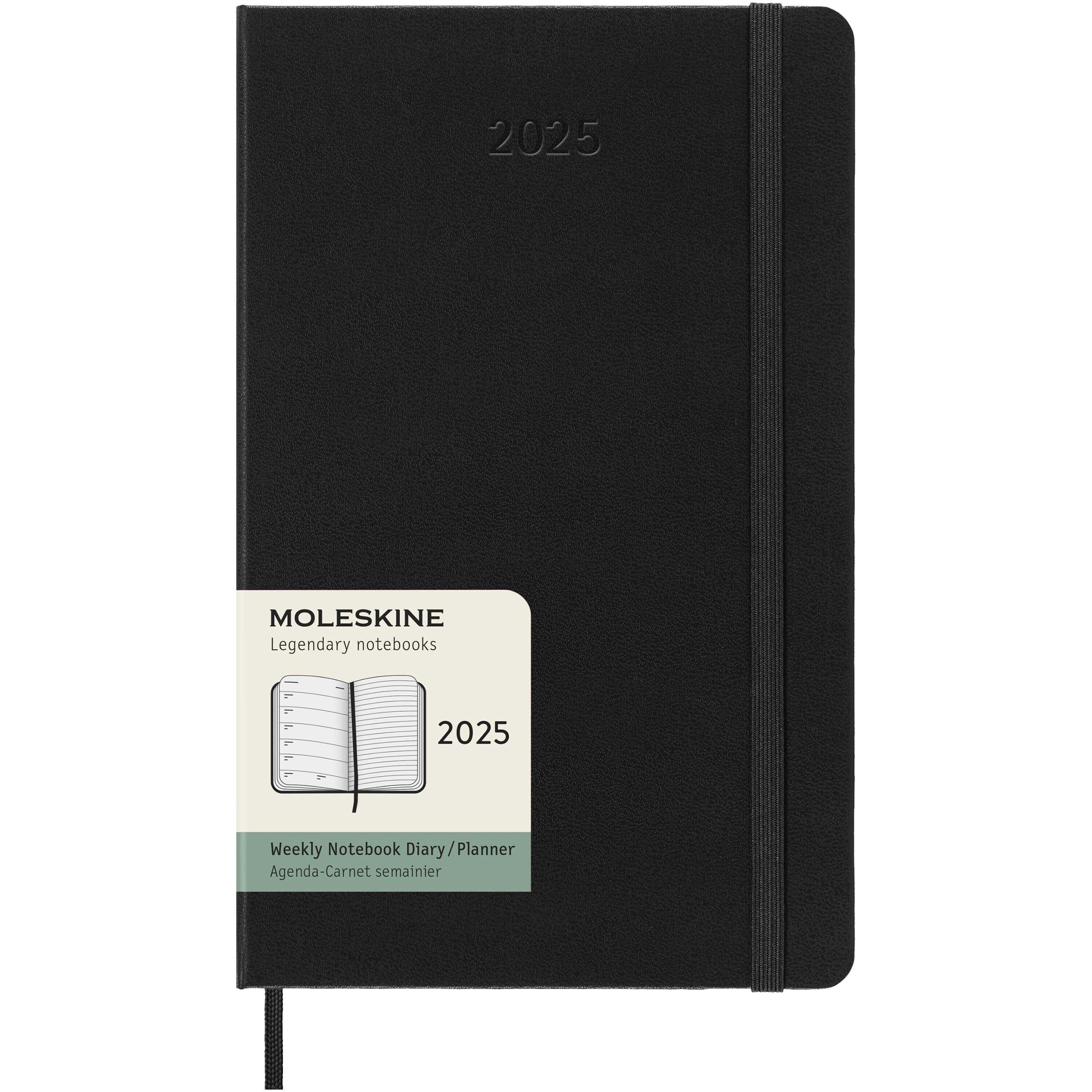 bb trading werbeartikel ag - Moleskine agenda semainier A5 couverture rigide imitation cuir