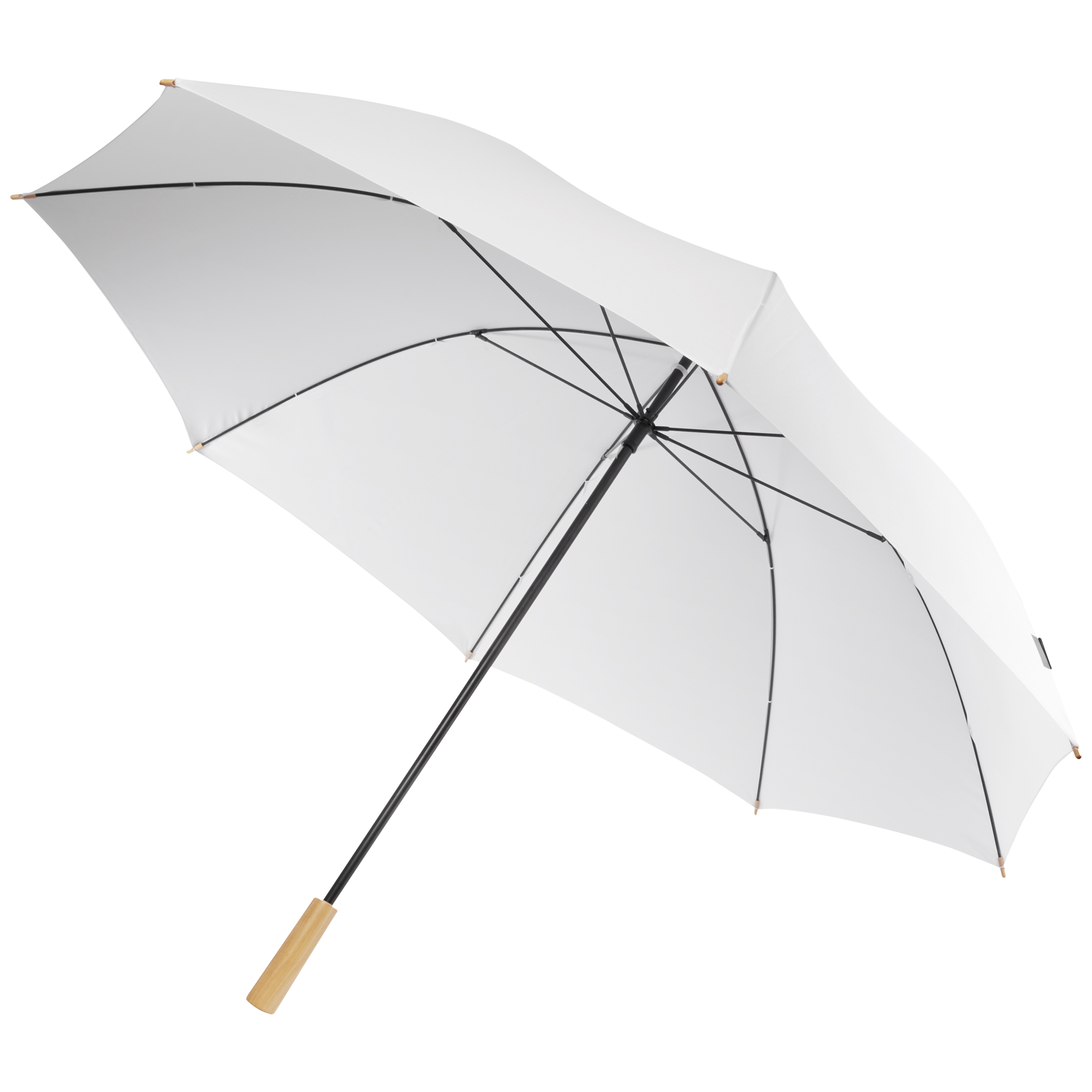 bb trading werbeartikel ag - Parapluie de portier en polyester PET recyclé Ø 130 cm windproof