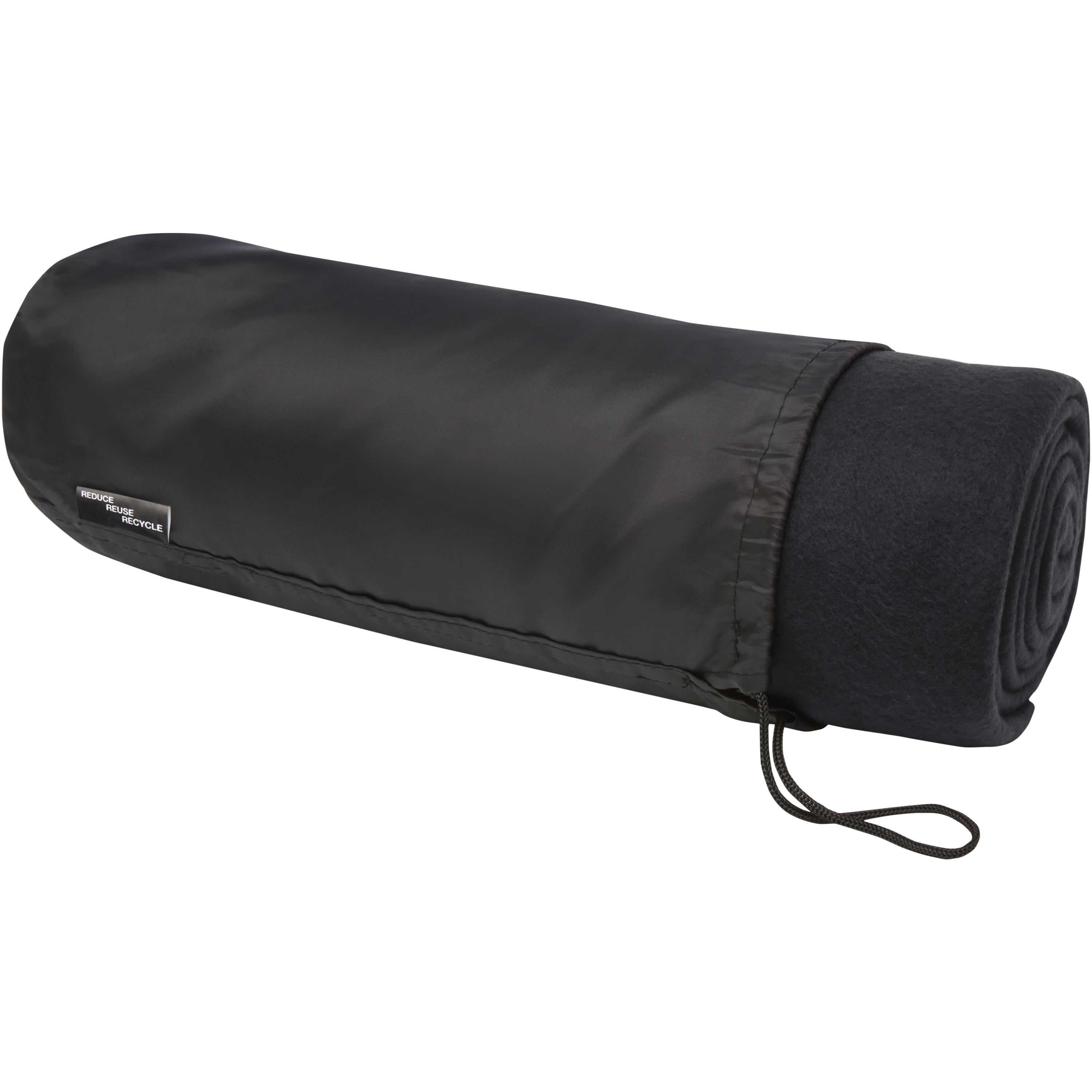 bb trading werbeartikel ag - Fleece blanket made from recycled PET 190T 152 x 127 cm in carrier bag