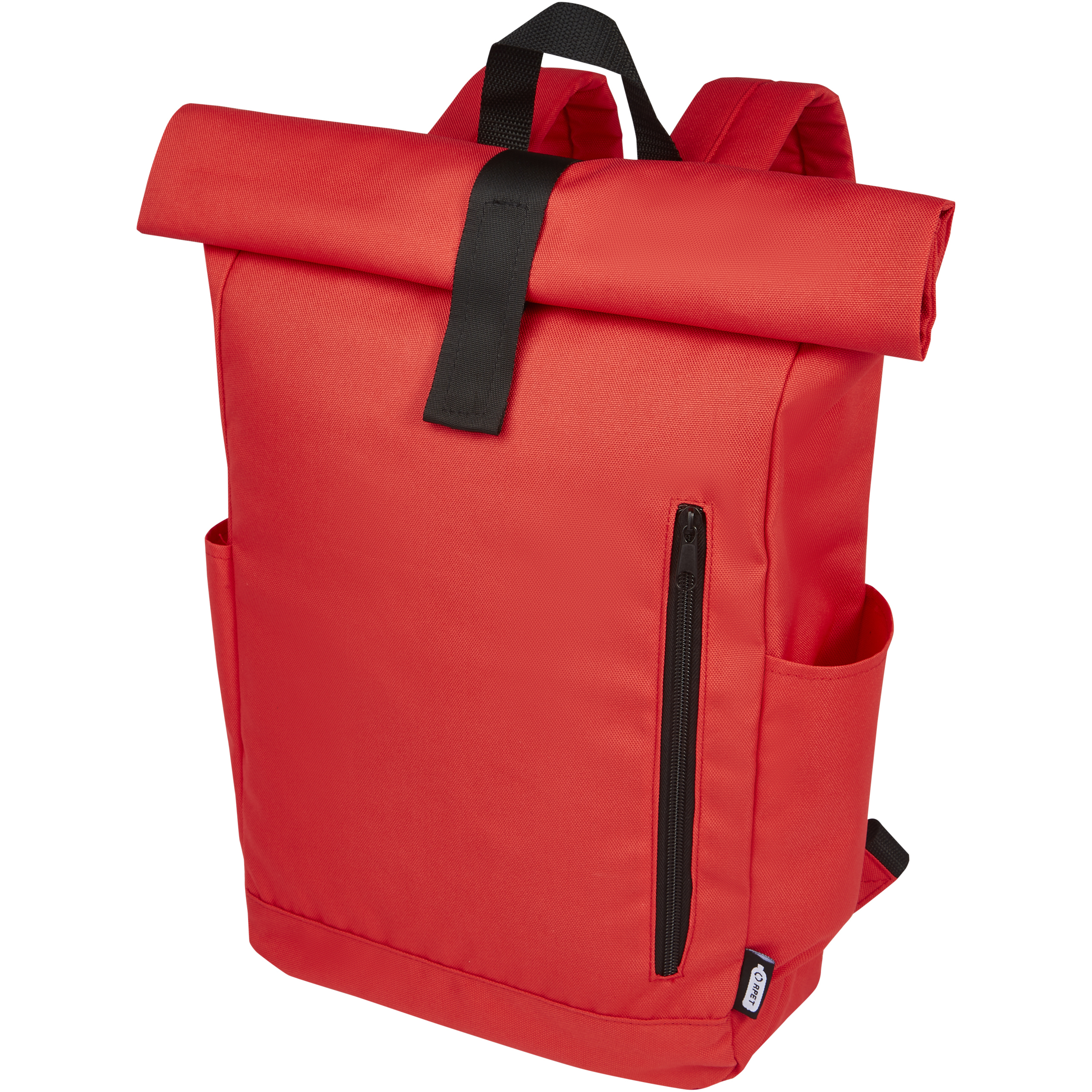 bb trading werbeartikel ag - Rolltop Rucksack aus recyceltem Polyester 600D wasserabweisend