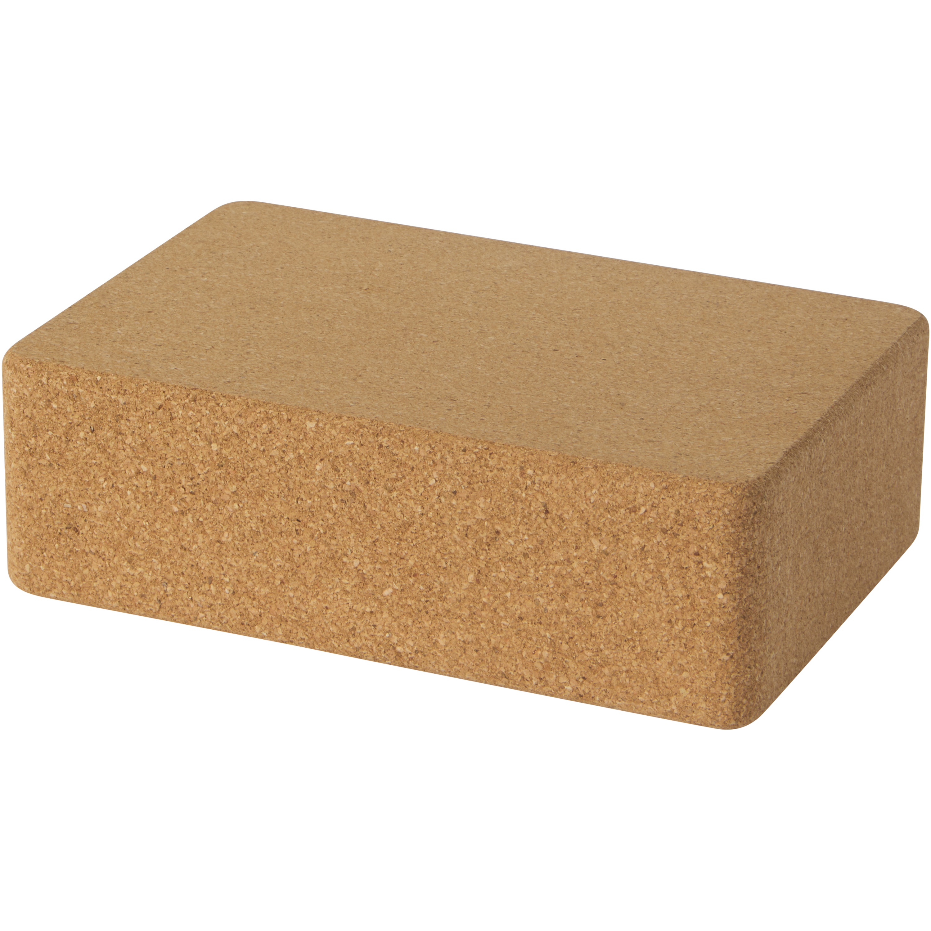 bb trading werbeartikel ag - Yogablock aus Kork 22 x 14,5 x 7 cm für Stabilität