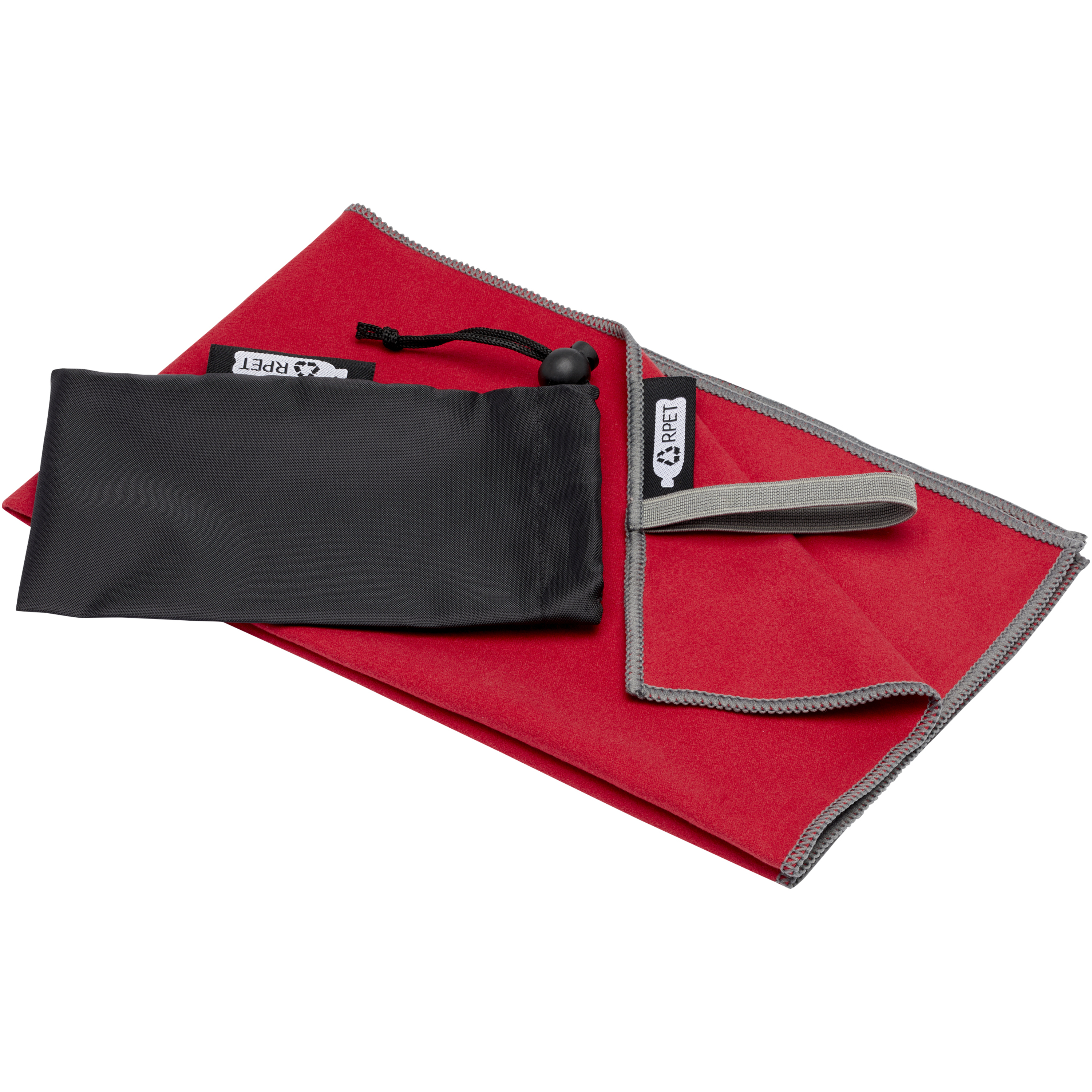 bb trading werbeartikel ag - Handtuch aus recyceltem Polyester 200 g/m² 30 x 50 cm