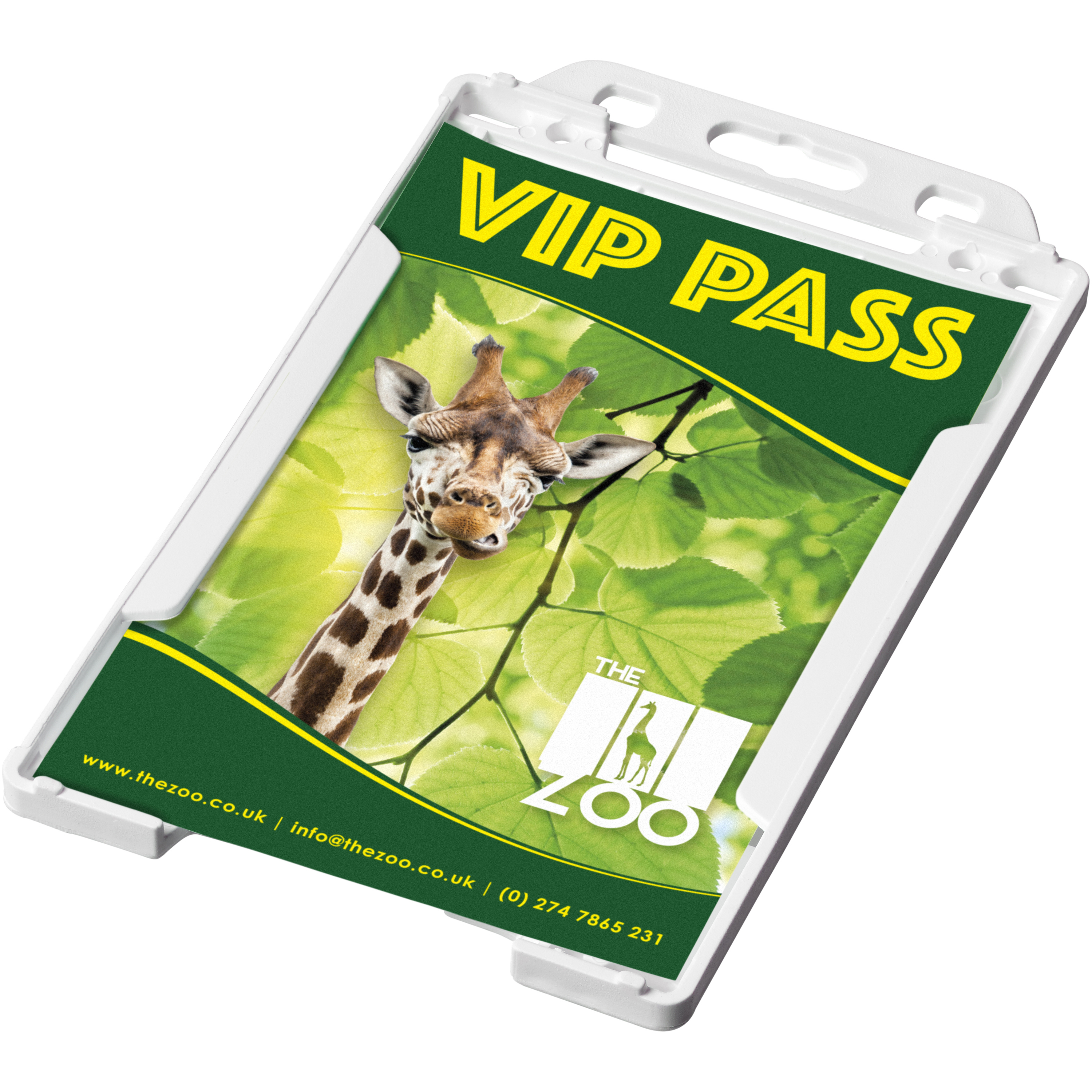 bb trading werbeartikel ag - Porte-cartes recyclé PP plastique 9 x 6,5 cm 6 g