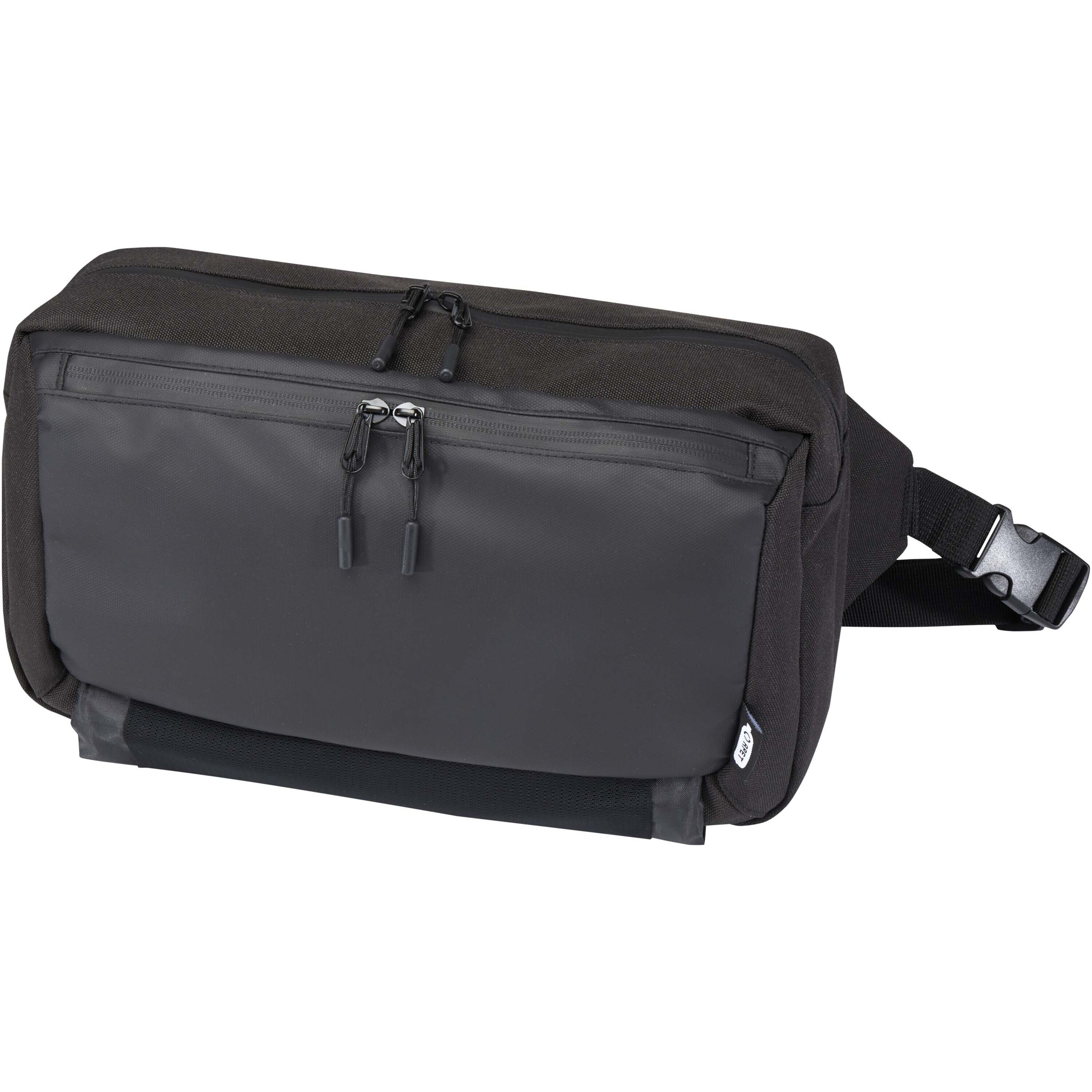 bb trading werbeartikel ag - Shoulder bag recycled polyester 900D various zippered compartments