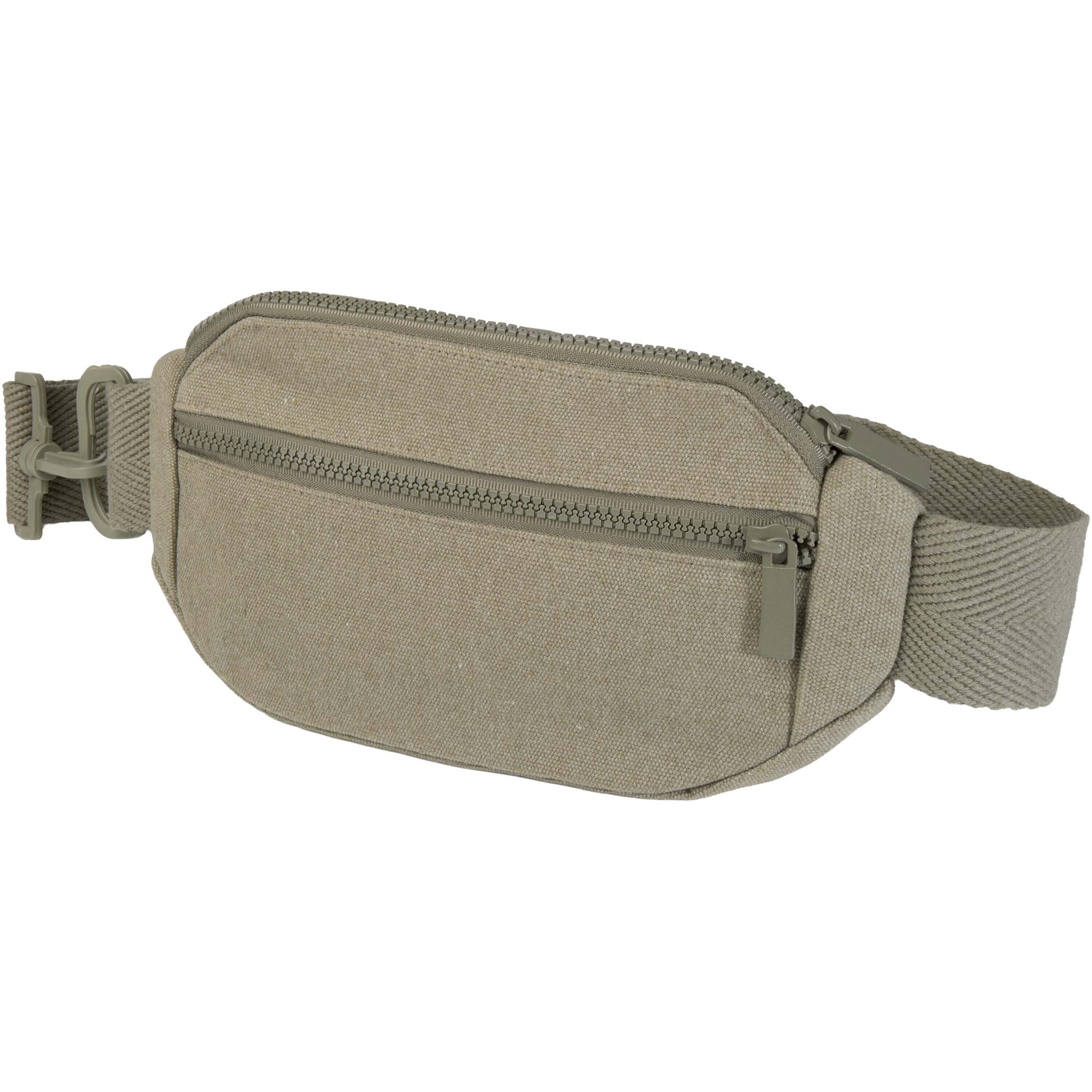 bb trading werbeartikel ag - Sac crossbody en coton recyclé 500 g/m² avec fermeture éclair