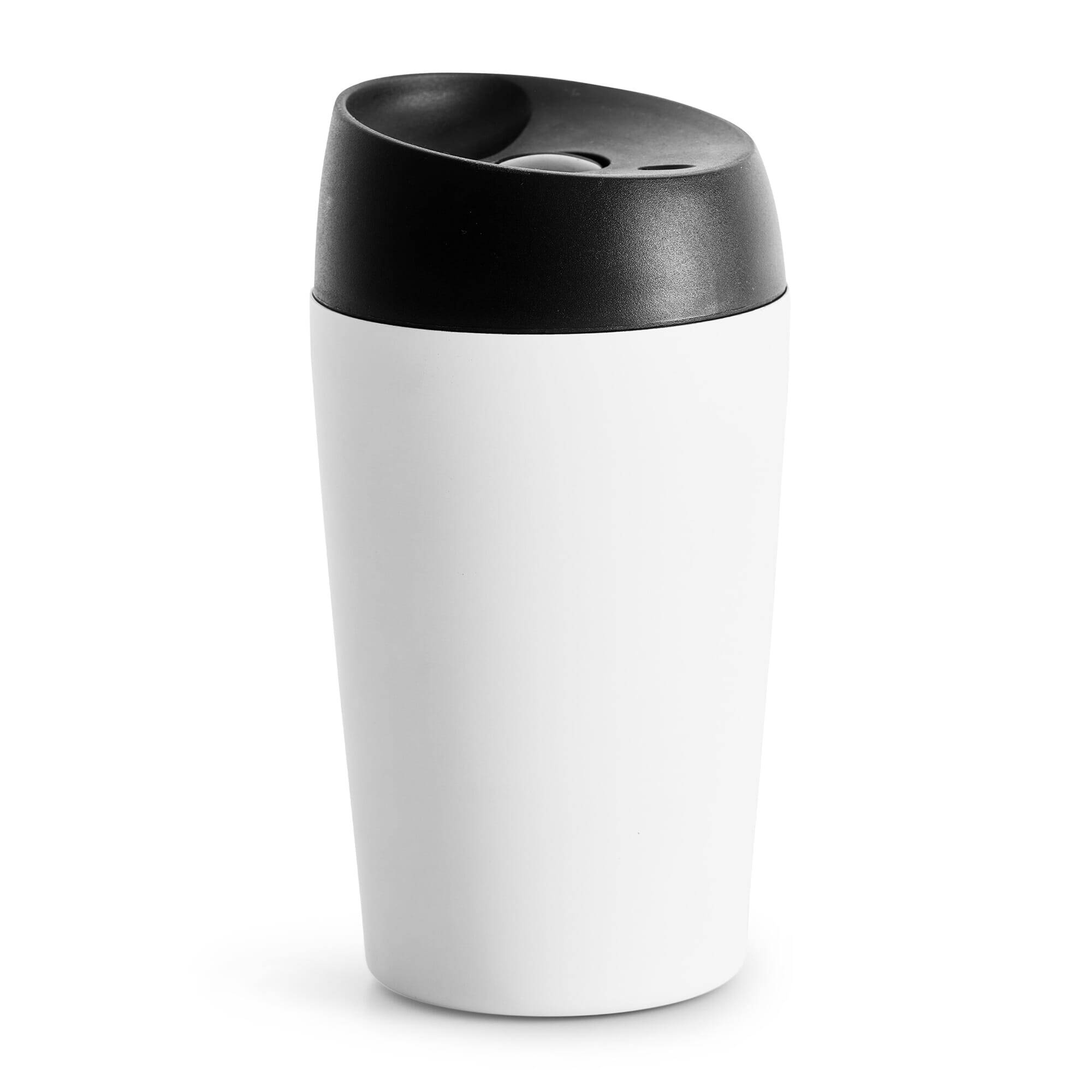 bb trading werbeartikel ag - Isolierbecher aus Edelstahl 240 ml mit Druckknopf-Deckel