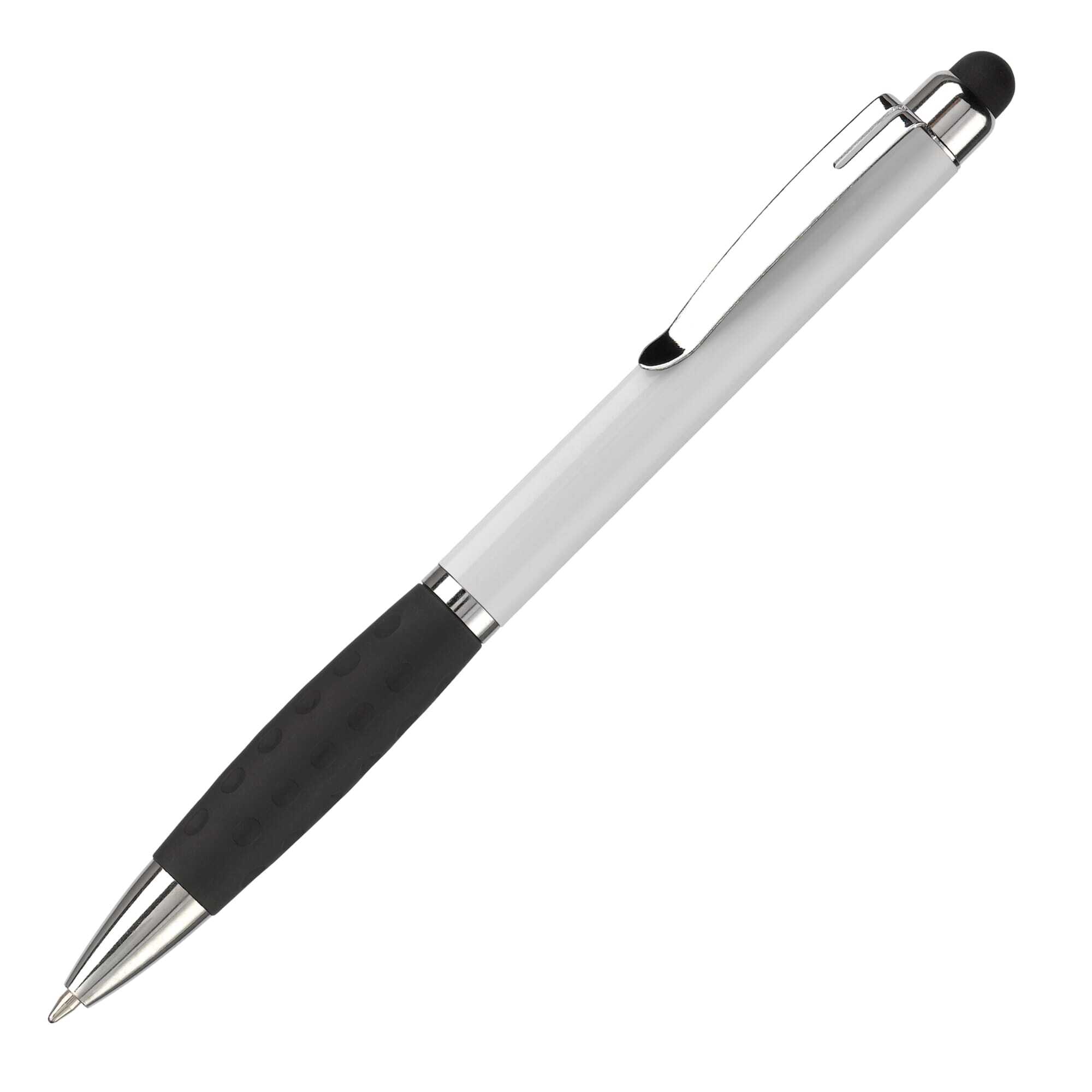 bb trading werbeartikel ag - Kugelschreiber/Touchpen aus Metall Mine blauschreibend