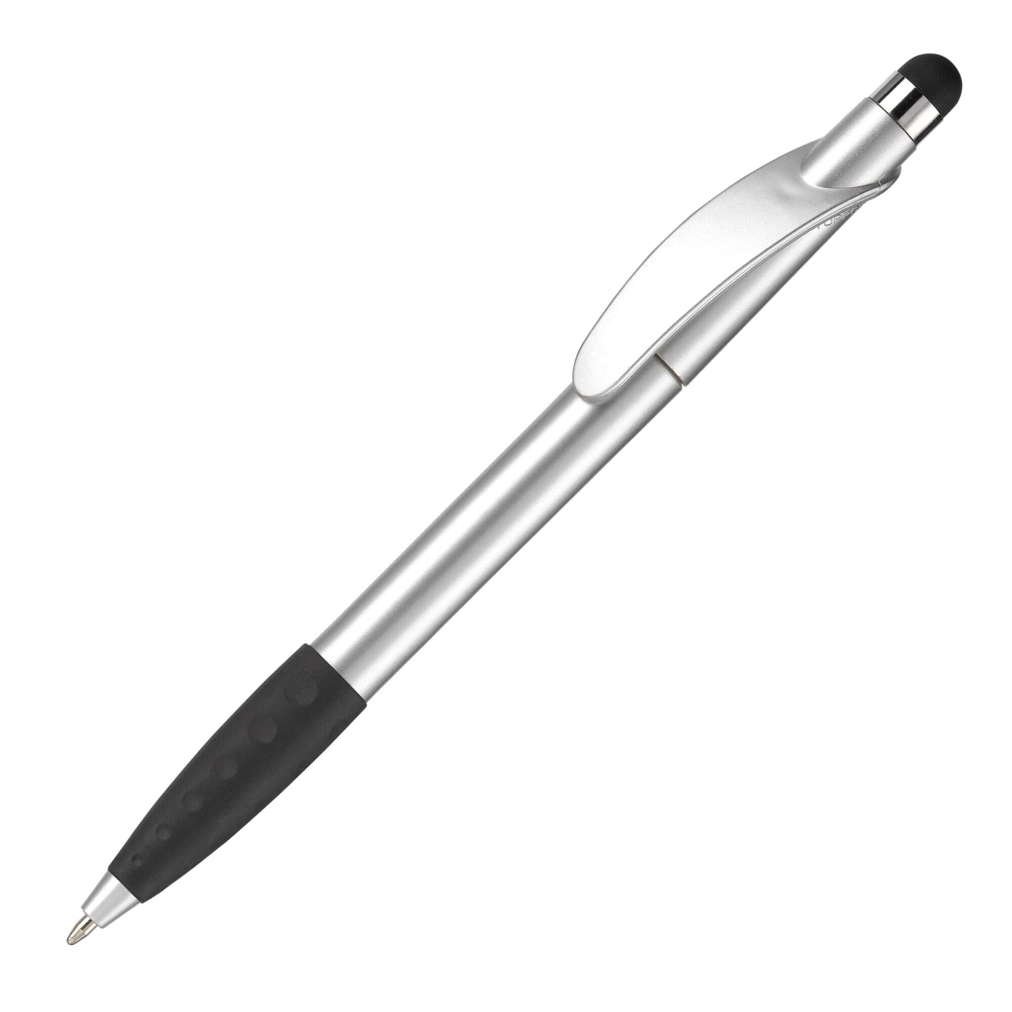 bb trading werbeartikel ag - Kugelschreiber/Touchpen aus Kunststoff Mine blauschreibend