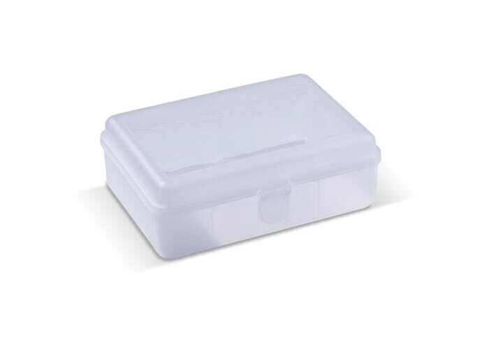 bb trading werbeartikel ag - Plastic lunch box 950 ml 19 x 13.5 x 6.5 cm
