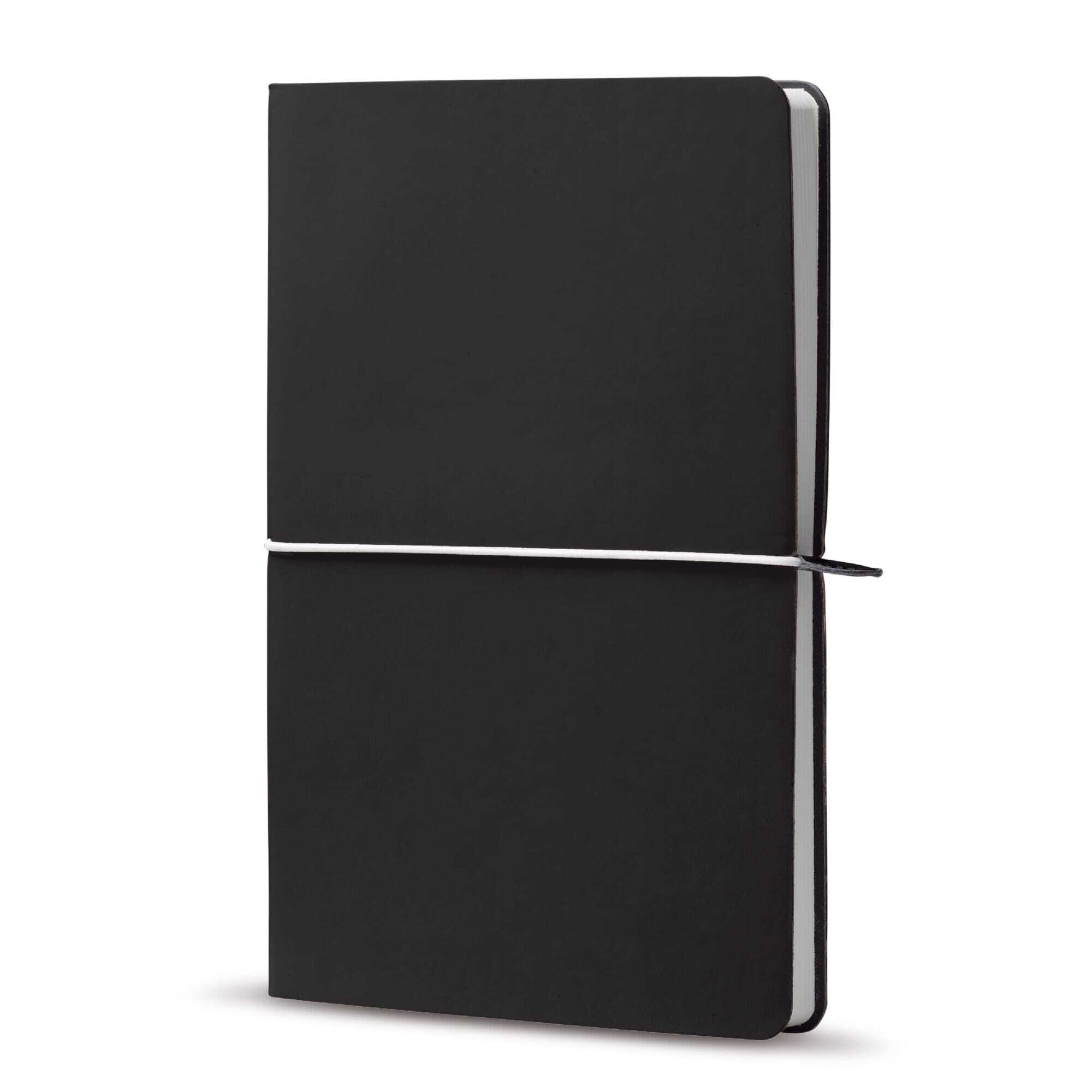 bb trading werbeartikel ag - Notizbuch A5 Softcover aus Kunststoff 80 g/m² 240 Seiten blanko
