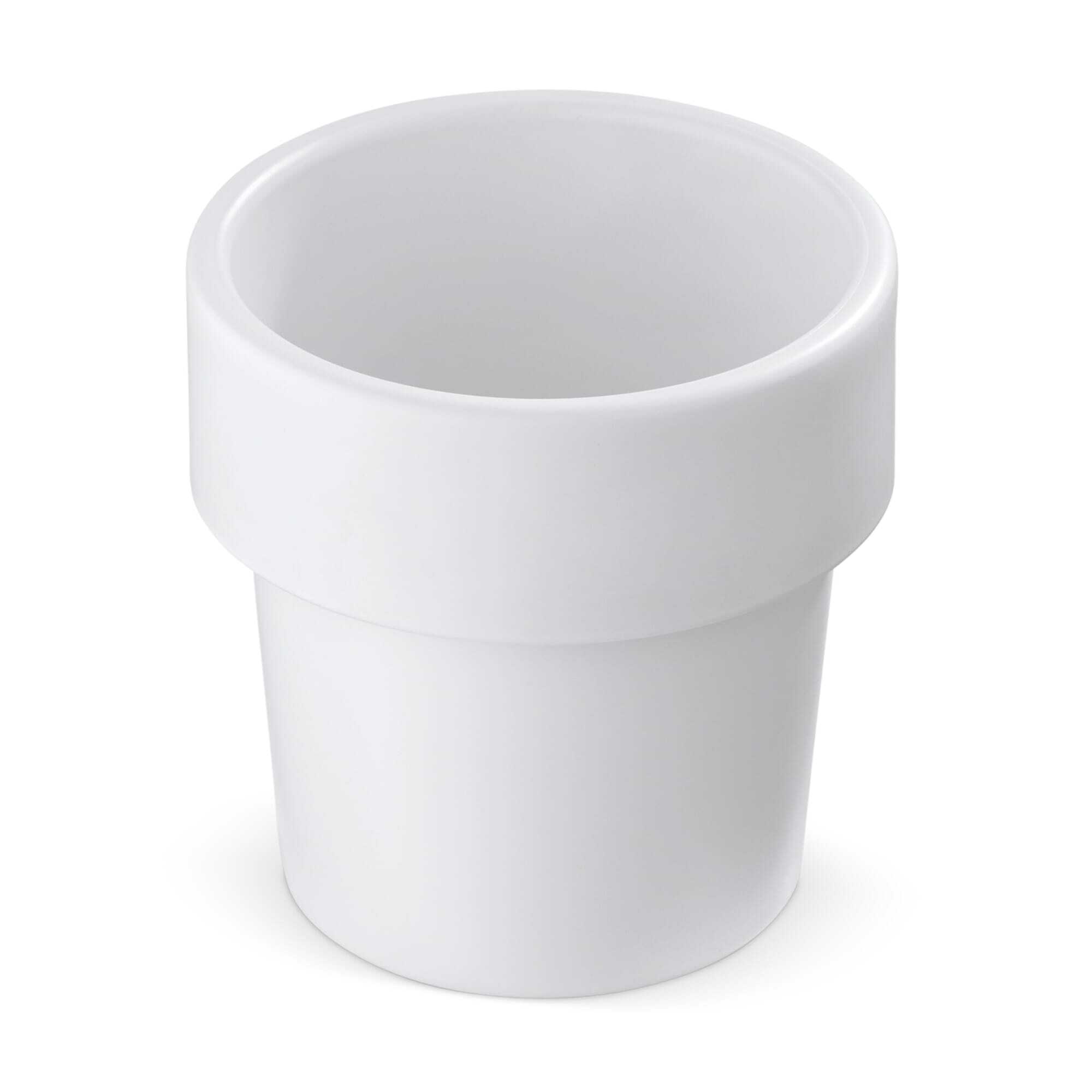 bb trading werbeartikel ag - Pot en plastique avec graines de fraise réutilisable comme tasse à café