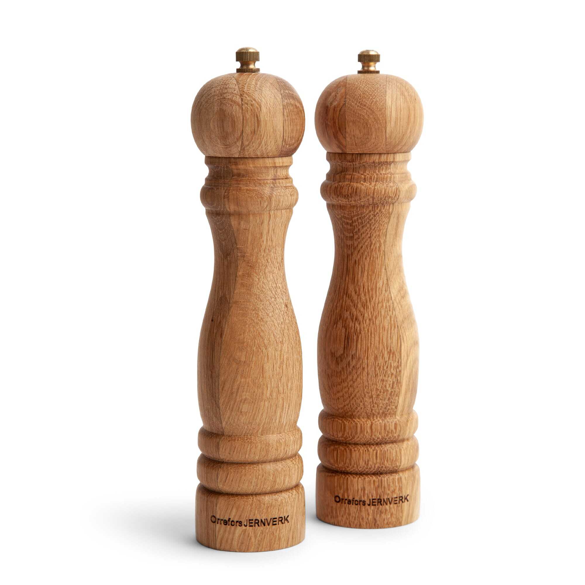 bb trading werbeartikel ag - Salz- und Pfeffermühle-Set aus Holz mit Keramikeinsätze