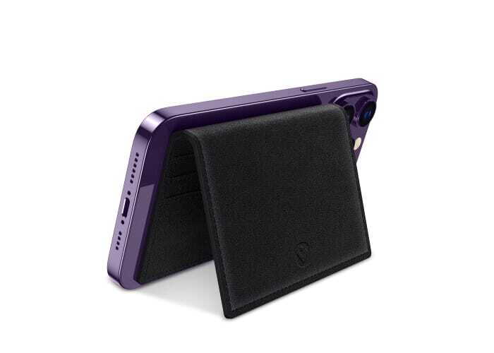 bb trading werbeartikel ag - MagSafe leather card holder for up to 4 cards