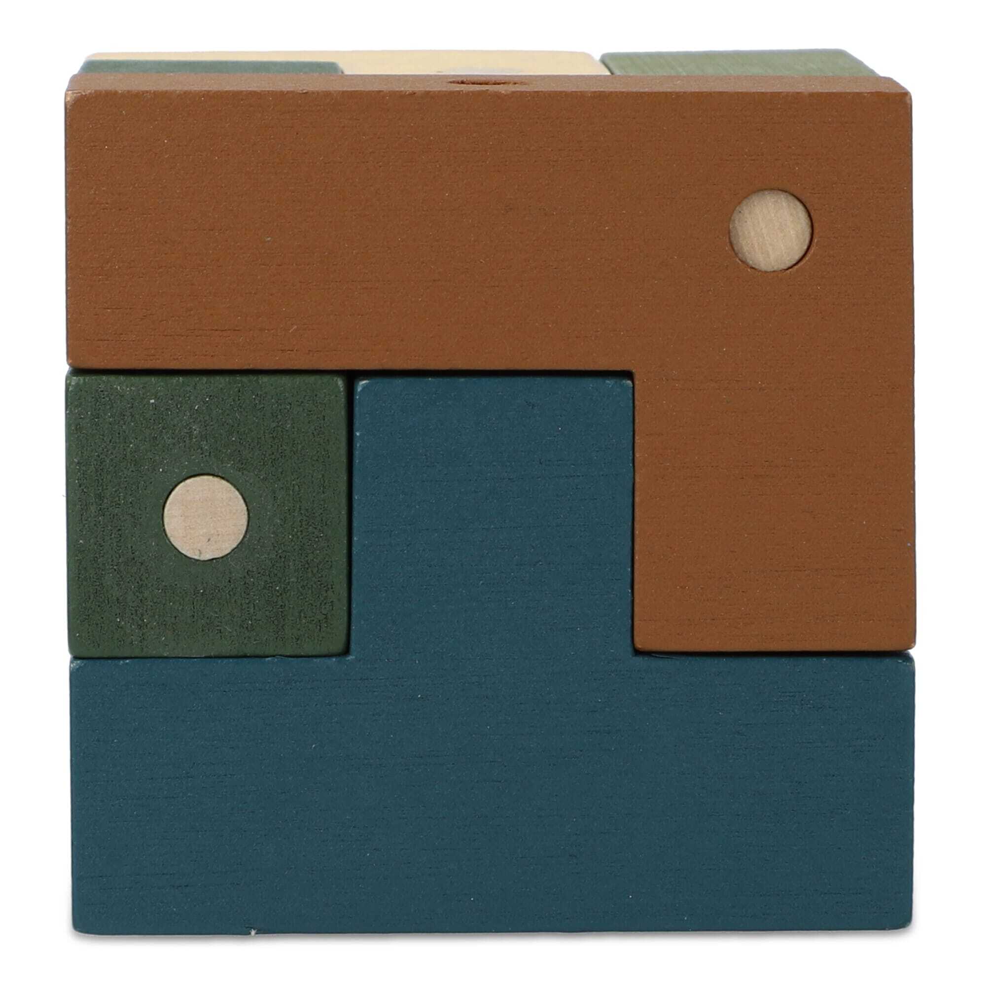 bb trading werbeartikel ag - Holzwürfel Puzzle 6 x 6 x 6 cm
