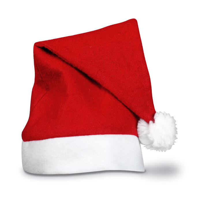 bb trading werbeartikel ag - Samichlaus-Mütze aus Kunststoff Einheitsgrösse 