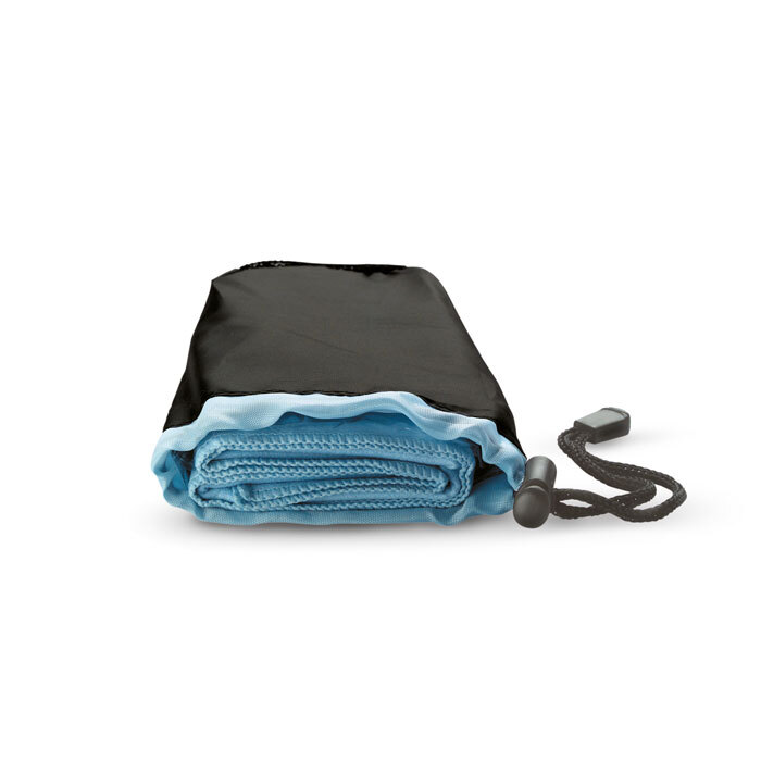 bb trading werbeartikel ag - Sporttuch aus Mikrofaser-Polyester 80 x 40 cm in Ziehbeutel