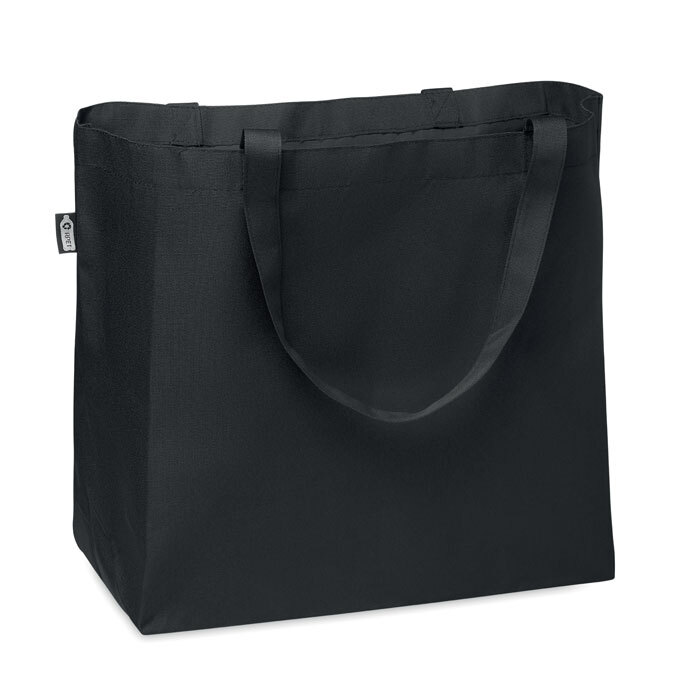 bb trading werbeartikel ag - Einkaufstasche recyceltem Polyester 56 x 36 cm mit Bodenfalte