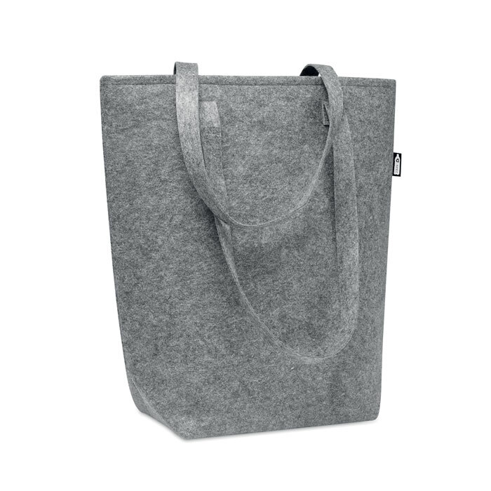 bb trading werbeartikel ag - Shopping bag made of recycled polyester 40 x 42 cm with bottom gusset