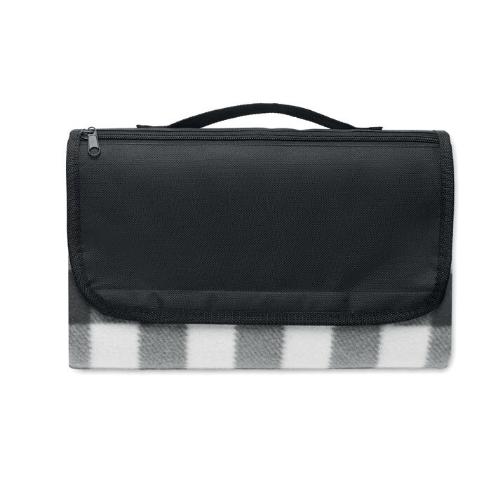 bb trading werbeartikel ag - Picknickdecke aus recyceltem PET 150 g/m² 120 x 150 cm mit Tragegriff