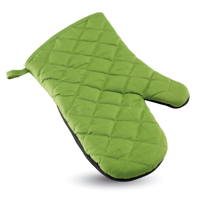 bb trading werbeartikel ag - Grill-/Backhandschuh aus Baumwolle mit Gummierung nach EN407