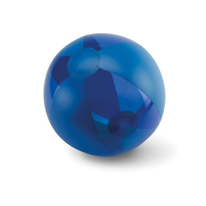 bb trading werbeartikel ag - Wasserball aus PVC Ø 24 cm mit transparenten und durchgefärbten Segmenten