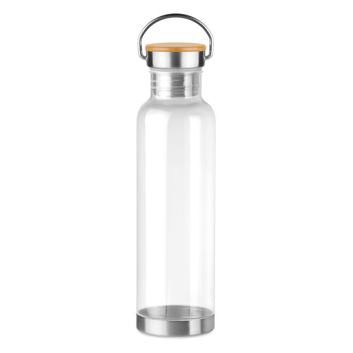 bb trading werbeartikel ag - Tritan drinking bottle 0.8 l with stainless steel base and lid