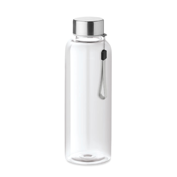 bb trading werbeartikel ag - Drinking bottle made from recycled PET 0.5 l with carrying strap