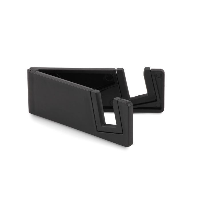 bb trading werbeartikel ag - Foldable smartphone holder made of bamboo 8.5 x 3 x 1 cm