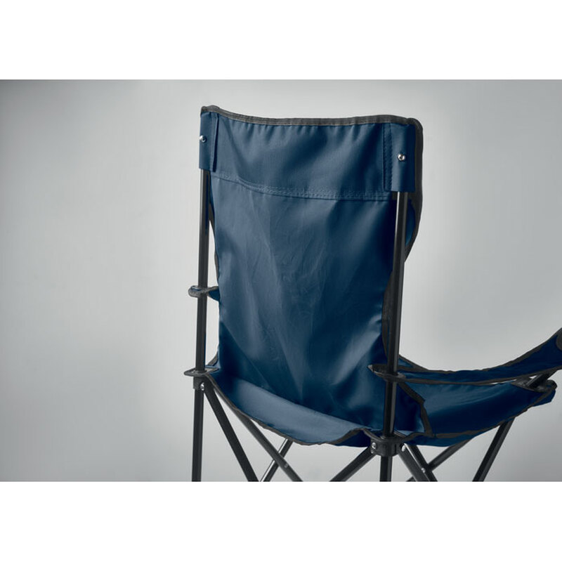 Camping-/Strandstuhl aus Eisen mit 600D-Polyesterbezug mit Logo bedrucken