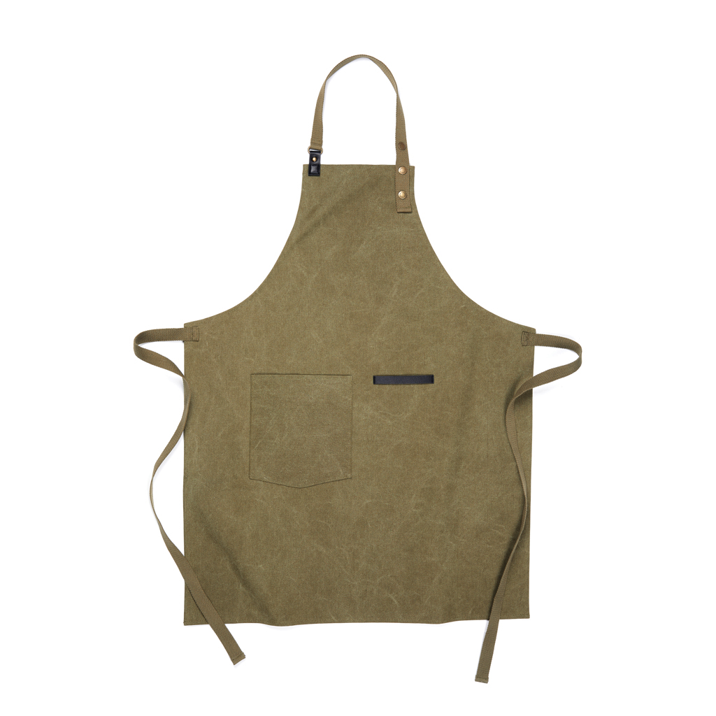 bb trading werbeartikel ag - Vinga bib apron made from recycled cotton canvas with adjustable neck strap