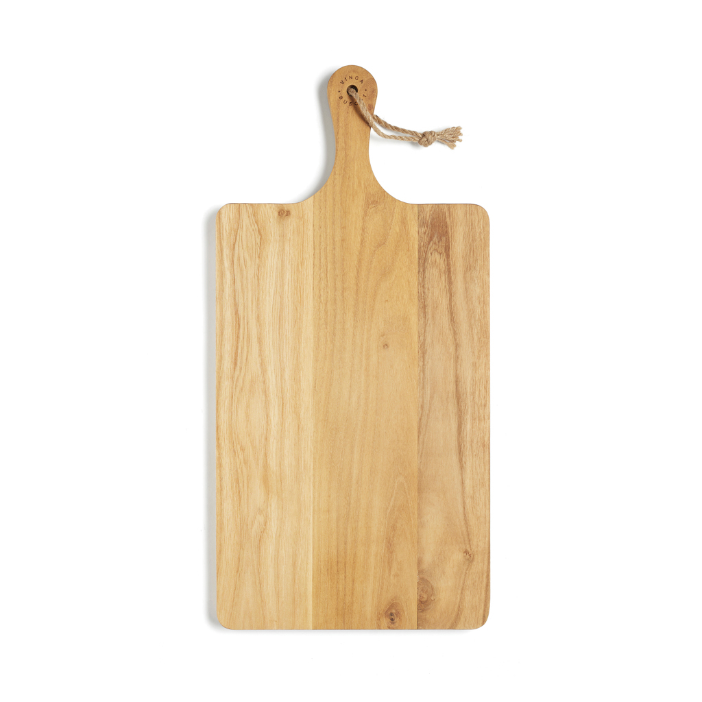 bb trading werbeartikel ag - Vinga cutting/serving board made of FSC teak 49 x 24 cm