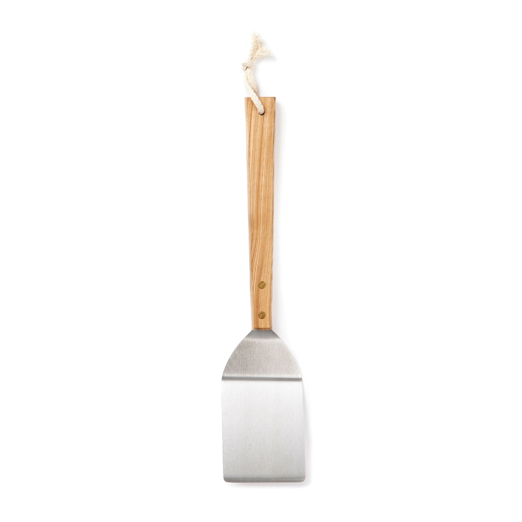 bb trading werbeartikel ag - Vinga spatule à barbecue en acier inoxydable/frêne