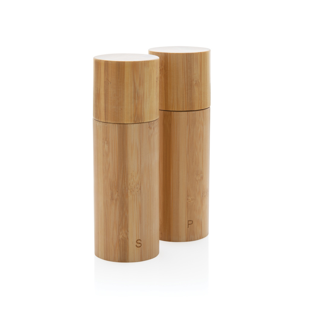 bb trading werbeartikel ag - Bamboo salt and pepper mill set