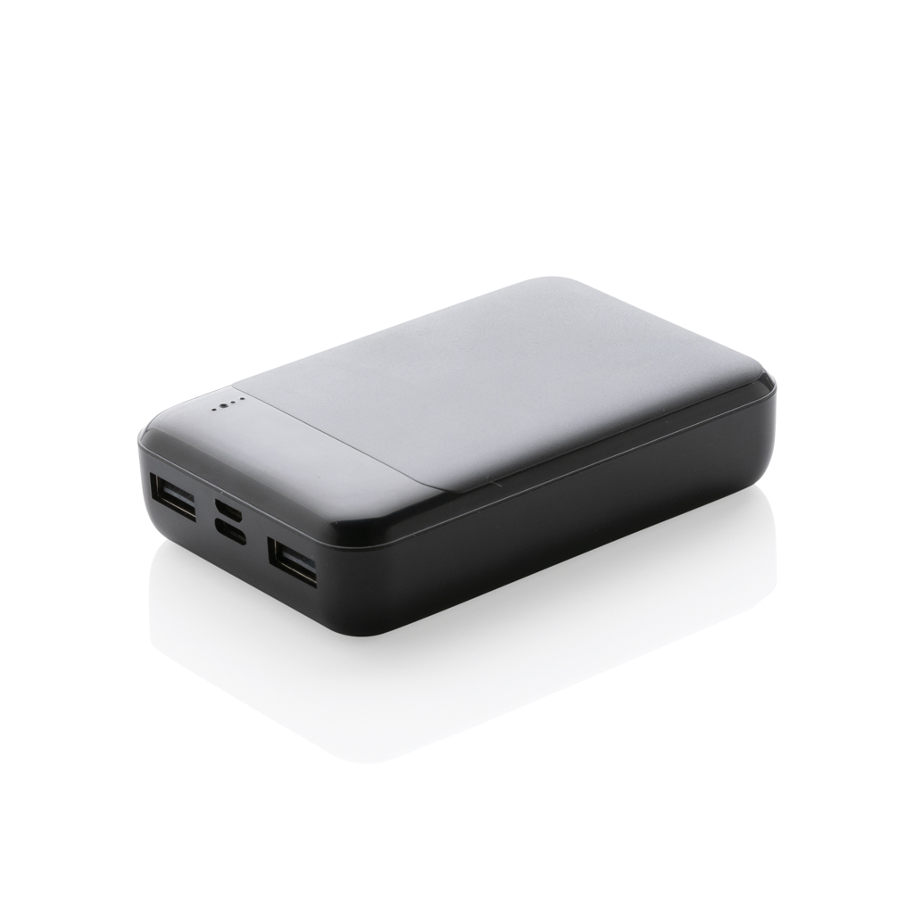 bb trading werbeartikel ag - USB Powerbank aus recyceltem Kunststoff 10'000 mAh