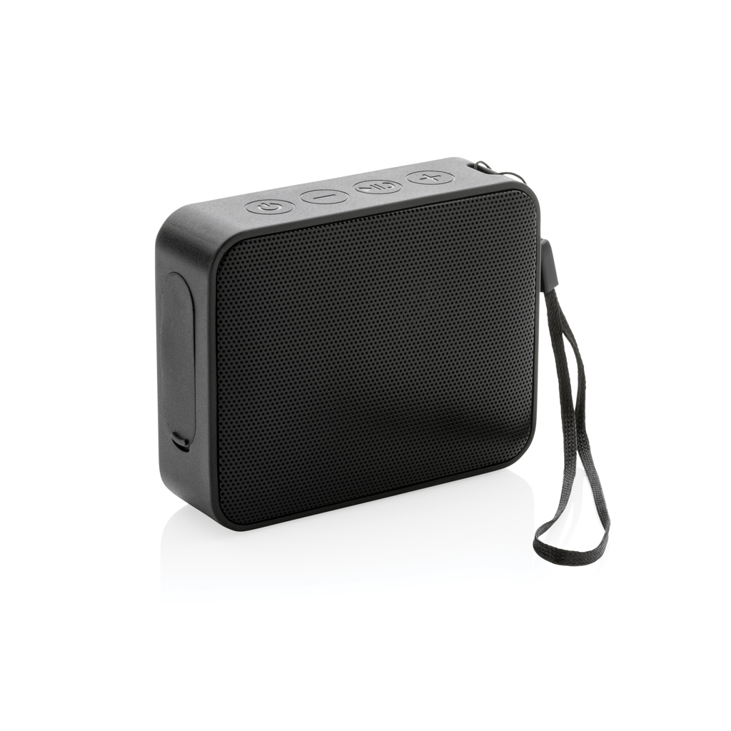 bb trading werbeartikel ag - Wireless Lautsprecher aus recyceltem Kunststoff 3W 360°-LED Leuchten