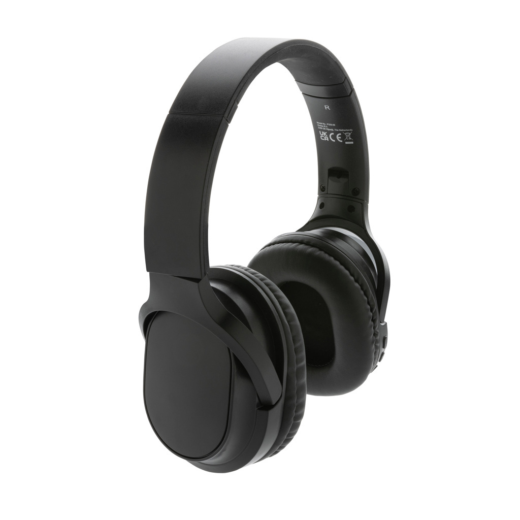 bb trading werbeartikel ag - Casque sans fil en plastique recyclé BT 5.1