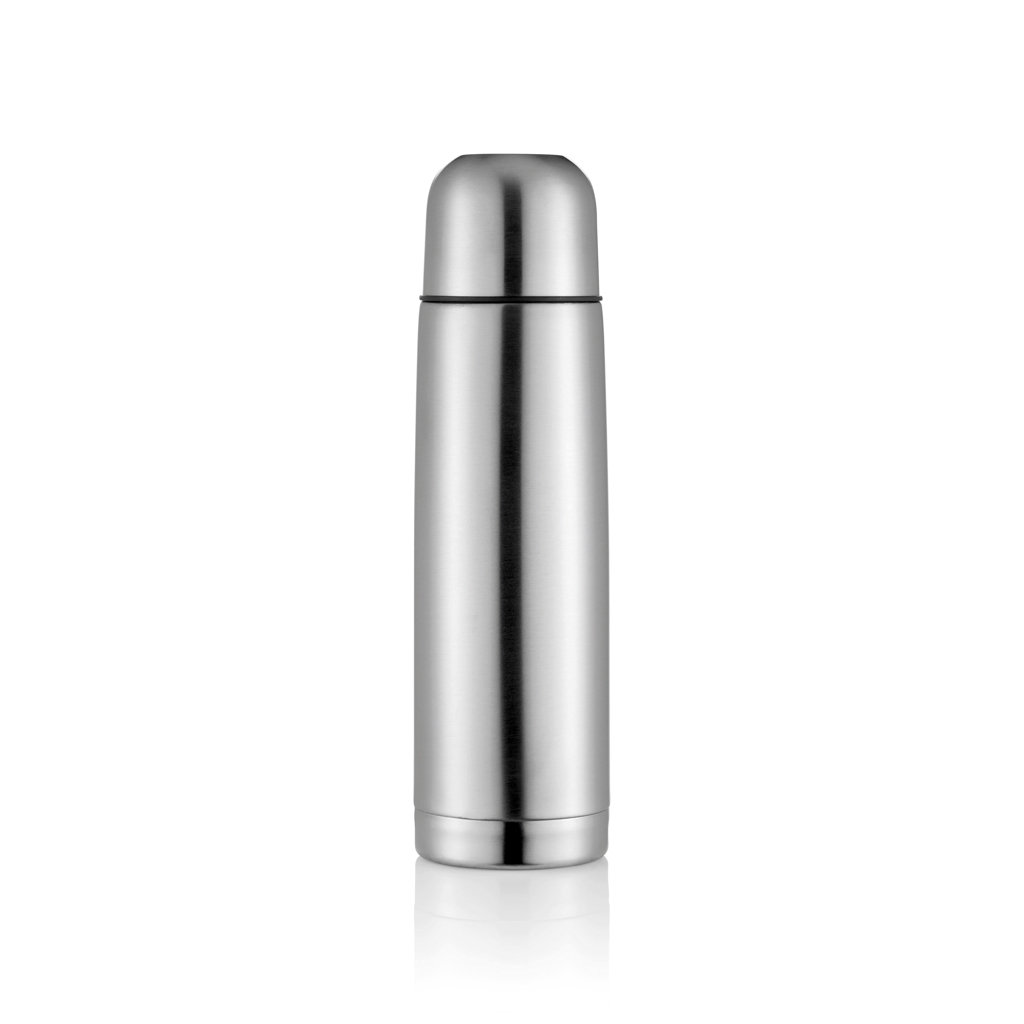bb trading werbeartikel ag - Isolierflasche aus Edelstahl 0,5 l mit Becher-Deckel