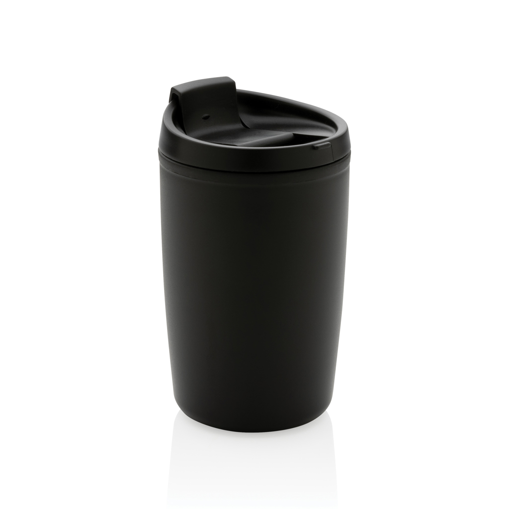 bb trading werbeartikel ag - Trinkbecher aus recyceltem Kunststoff 300 ml mit Flip-Deckel