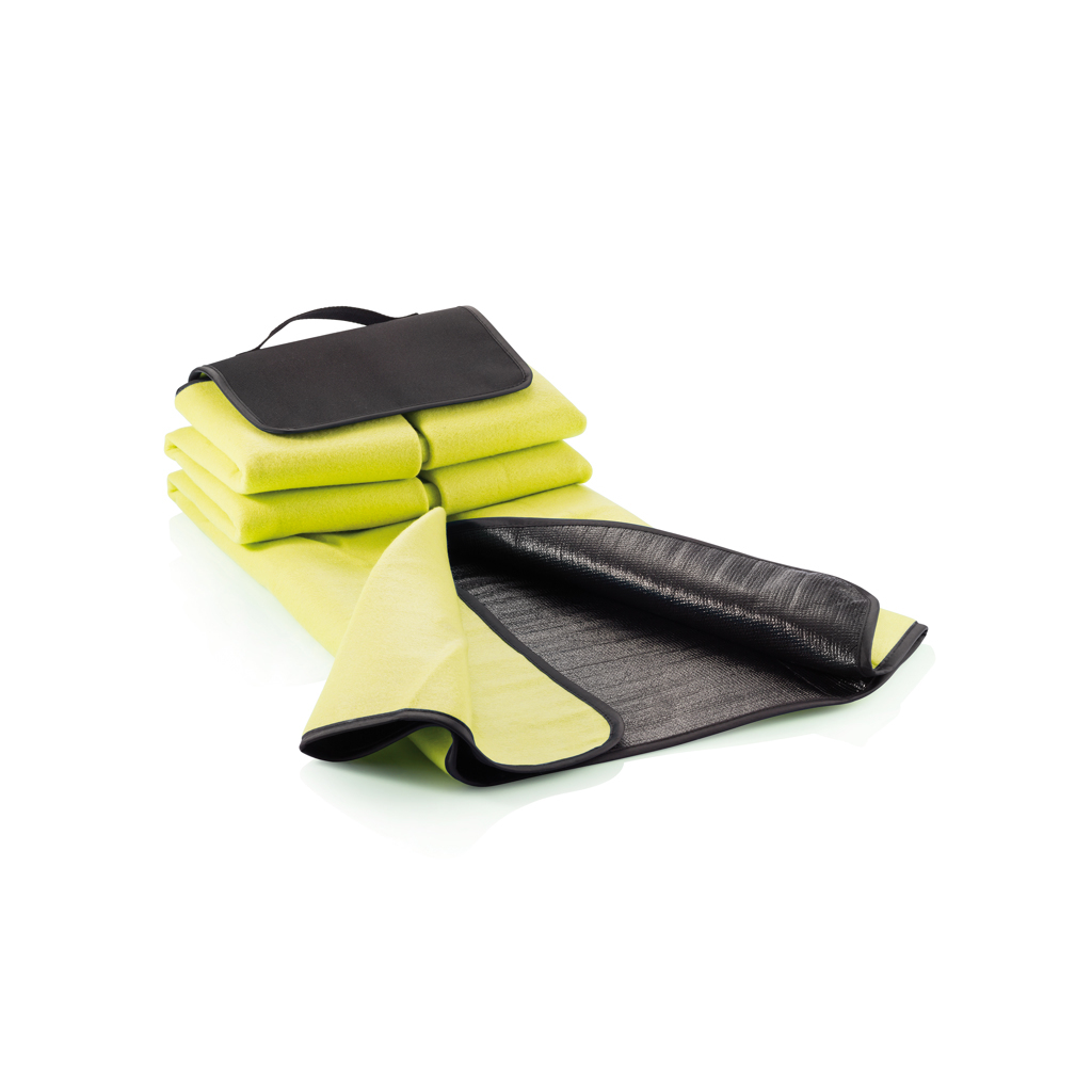 bb trading werbeartikel ag - Picknickdecke aus Polyester 160 g/m² 130 x 145 cm mit PEVA-Rückseite