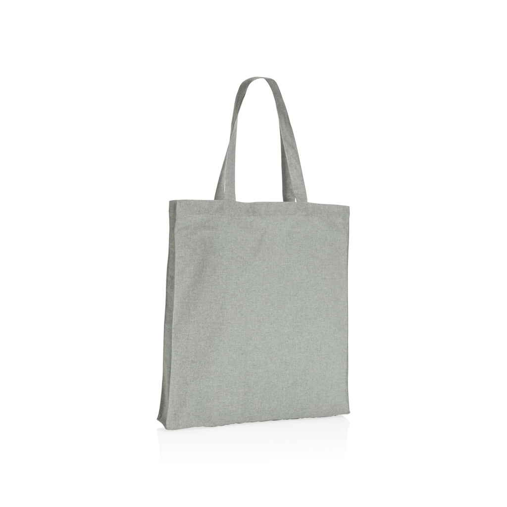 bb trading werbeartikel ag - Shopping bag made of recycled cotton 145 g/m² 38 x 40 cm with bottom
