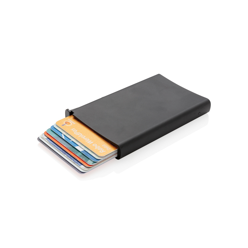 bb trading werbeartikel ag - RFID Kartenhalter aus Aluminium 10 x 6,5 cm für 10 Karten